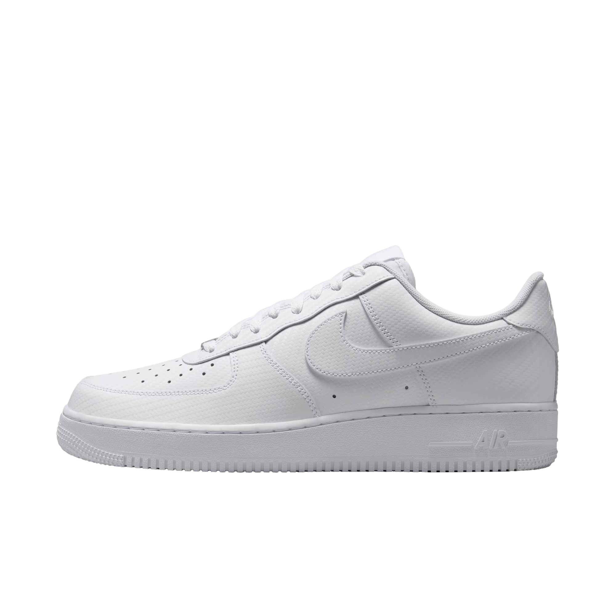 Nike Air Force 1 '07 "White/White" Men's Shoe - WHITE/WHITE Thumbnail View 2