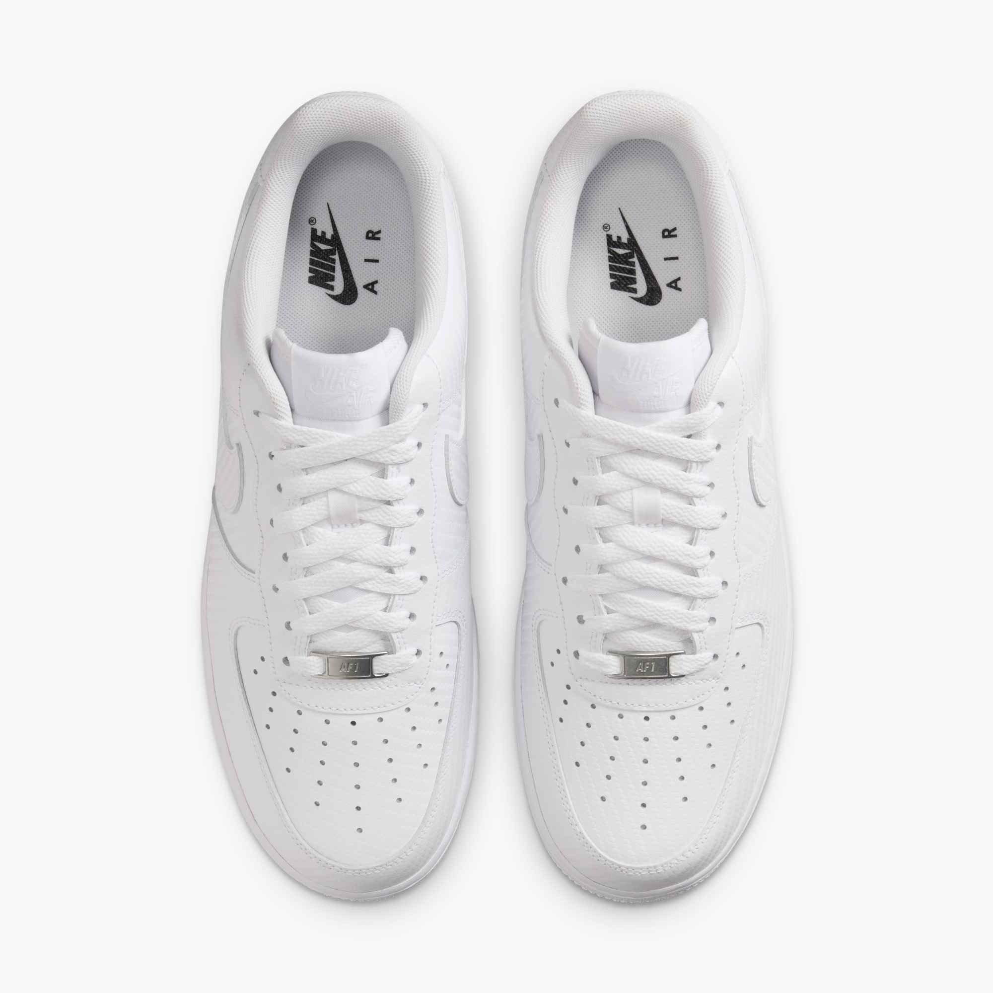 Nike Air Force 1 '07 "White/White" Men's Shoe - WHITE/WHITE Thumbnail View 3