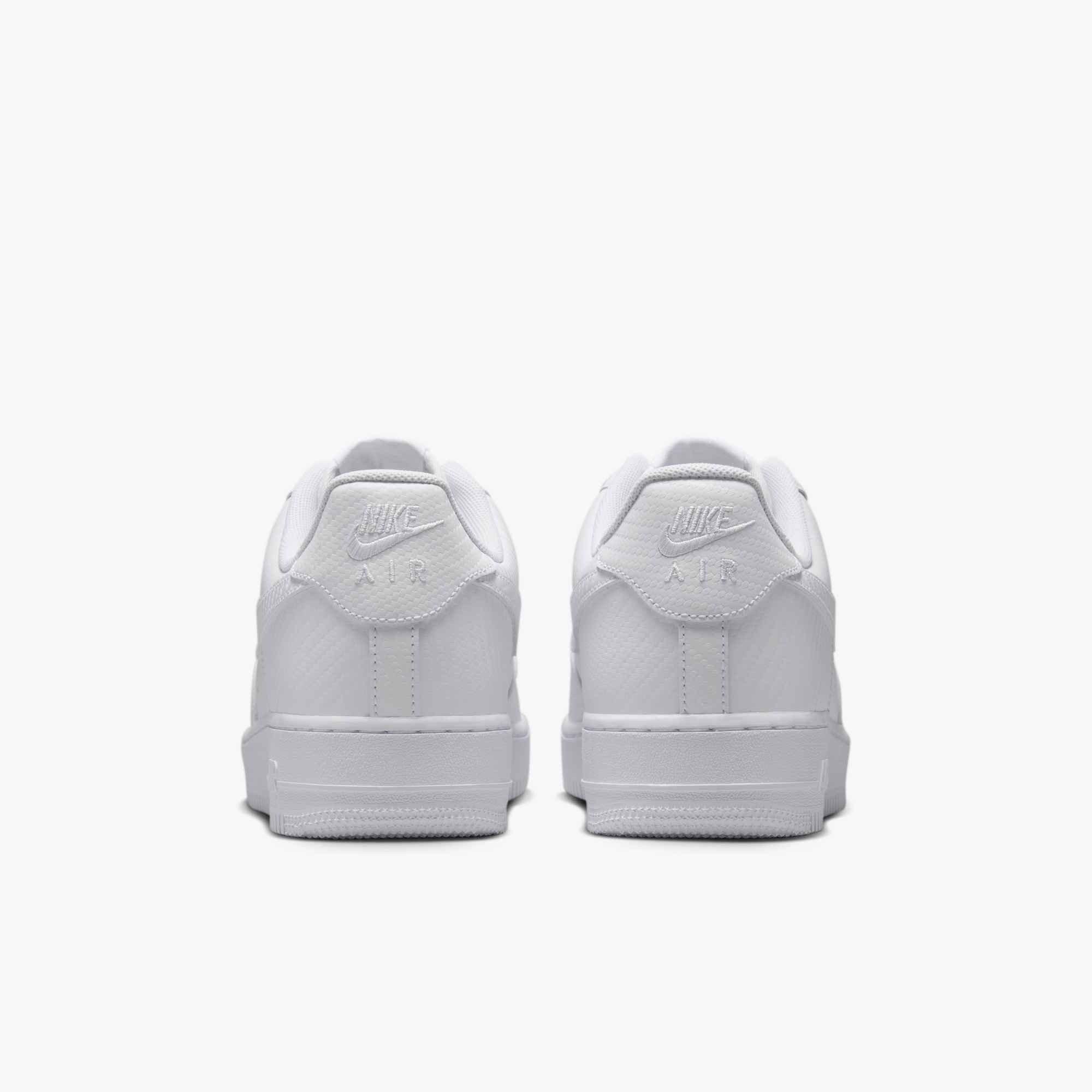 Nike Air Force 1 '07 "White/White" Men's Shoe - WHITE/WHITE Thumbnail View 5