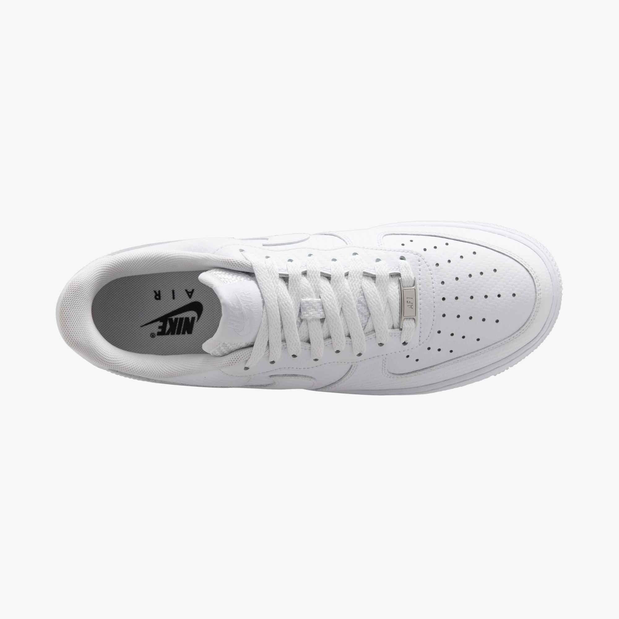 Nike Air Force 1 '07 "White/White" Men's Shoe - WHITE/WHITE Thumbnail View 6