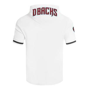 Pro Standard Men's MLB Arizona Diamondbacks Classic Chenille Short Sleeve Pullover Hoodie