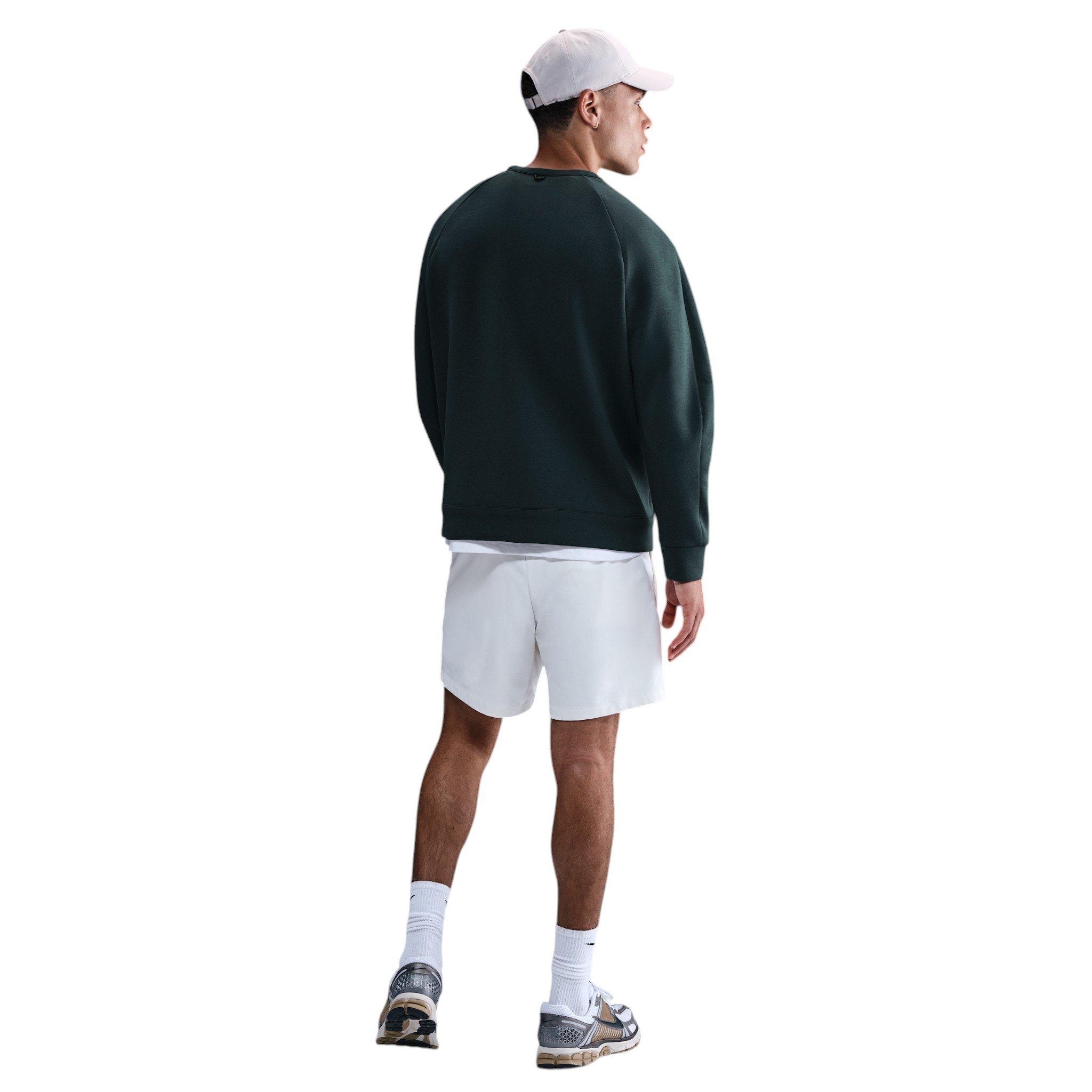 Nike Men's 24.7 ImpossiblySoft Dri-FIT Crew - Dark Green - DARK GREEN