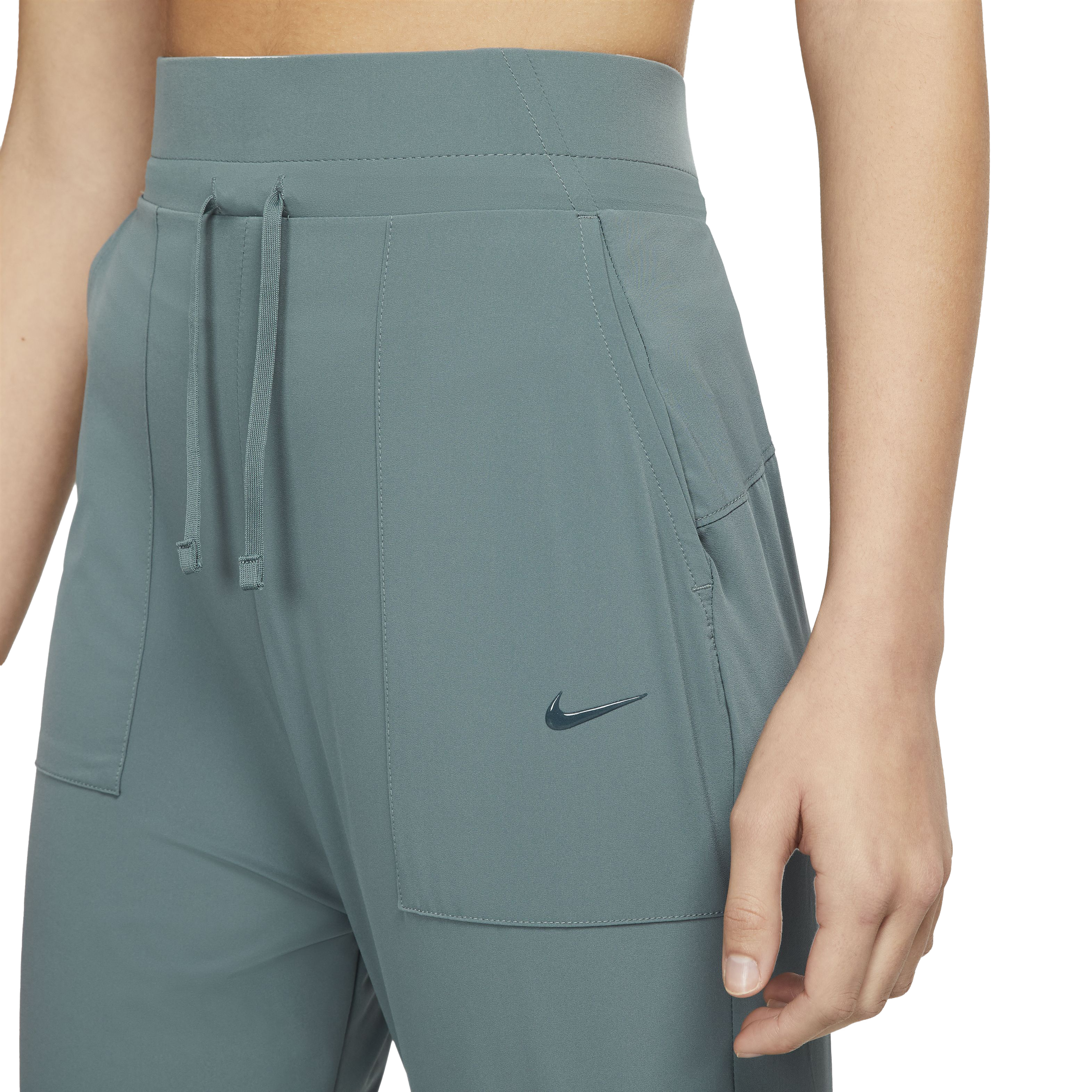 Nike Women'S Bliss Luxe 7/8 Training Pants (Medium) Navy Blue