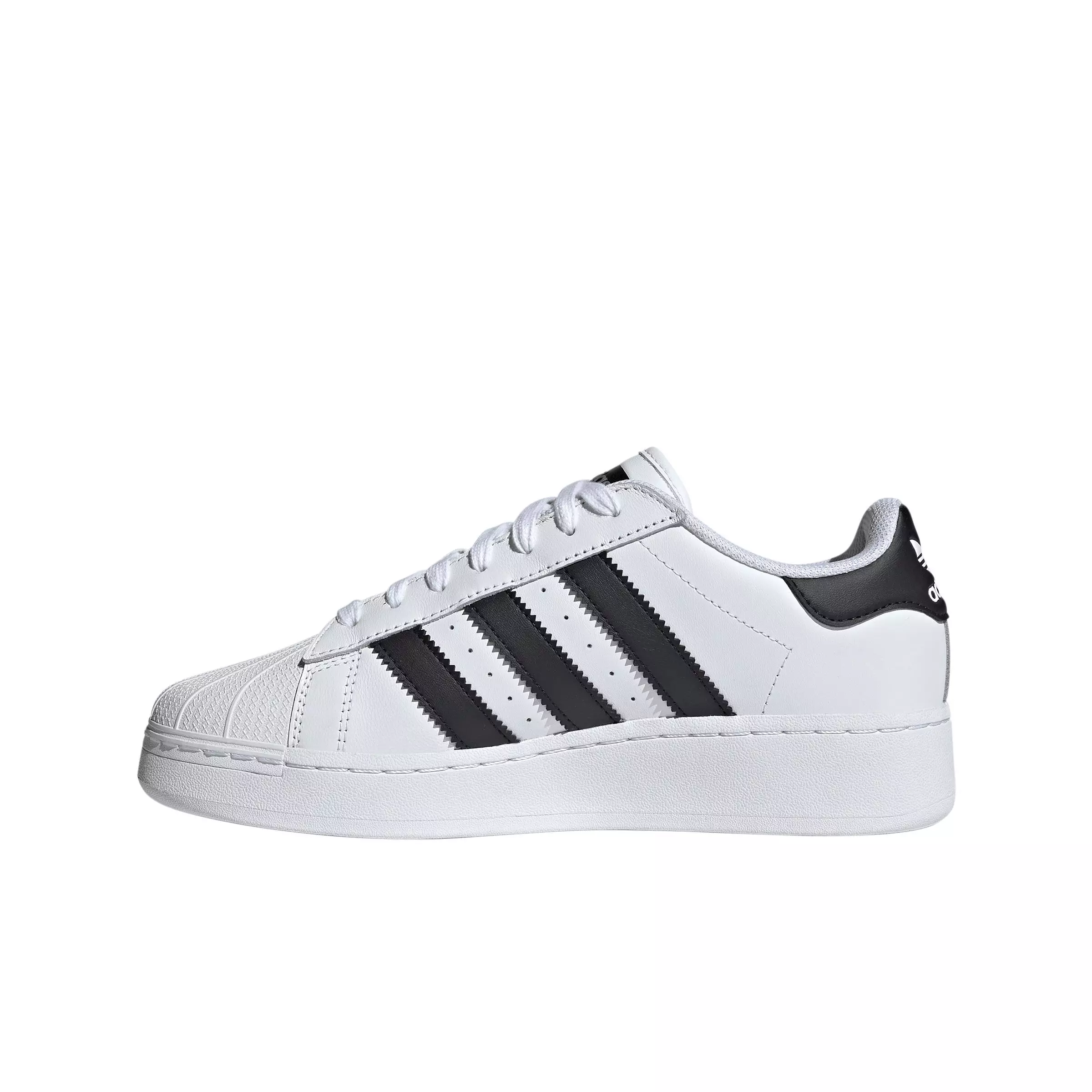 adidas Originals Superstar XLG "Ftwr White/Core Black/Gold Metallic" Unisex Shoe - WHITE/BLACK/GOLD