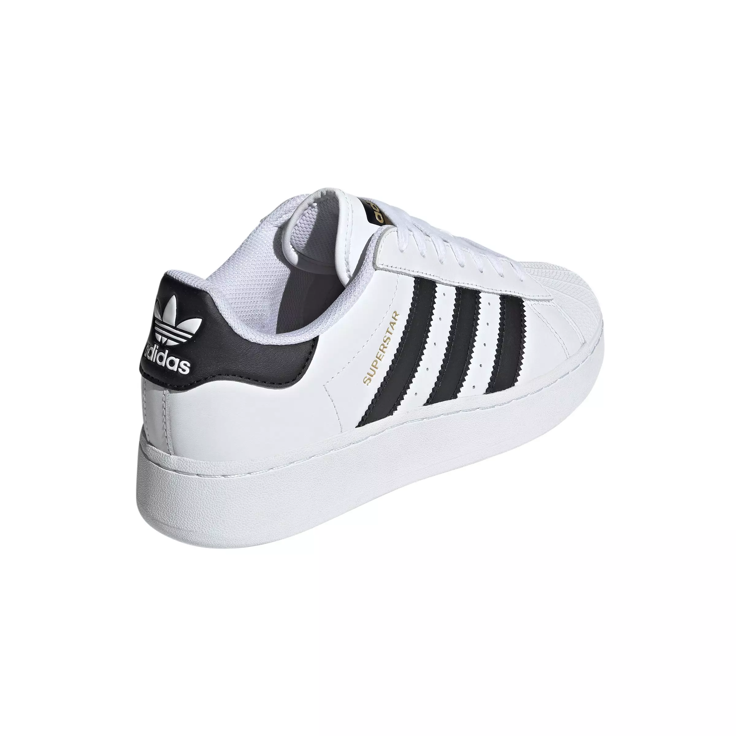 adidas Originals Superstar XLG "Ftwr White/Core Black/Gold Metallic" Unisex Shoe - WHITE/BLACK/GOLD