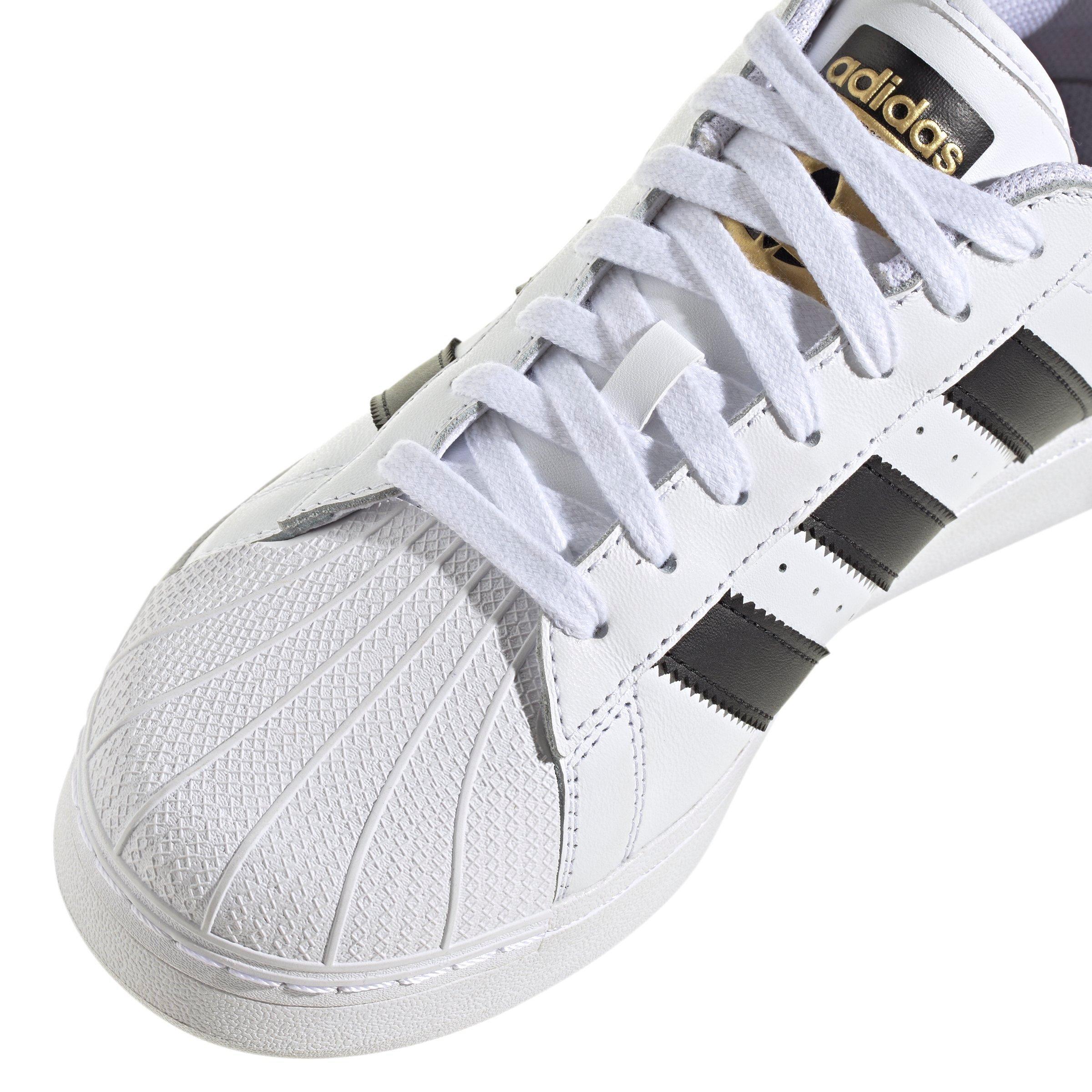 adidas Originals Superstar XLG "Ftwr White/Core Black/Gold Metallic" Unisex Shoe - WHITE/BLACK/GOLD Thumbnail View 5
