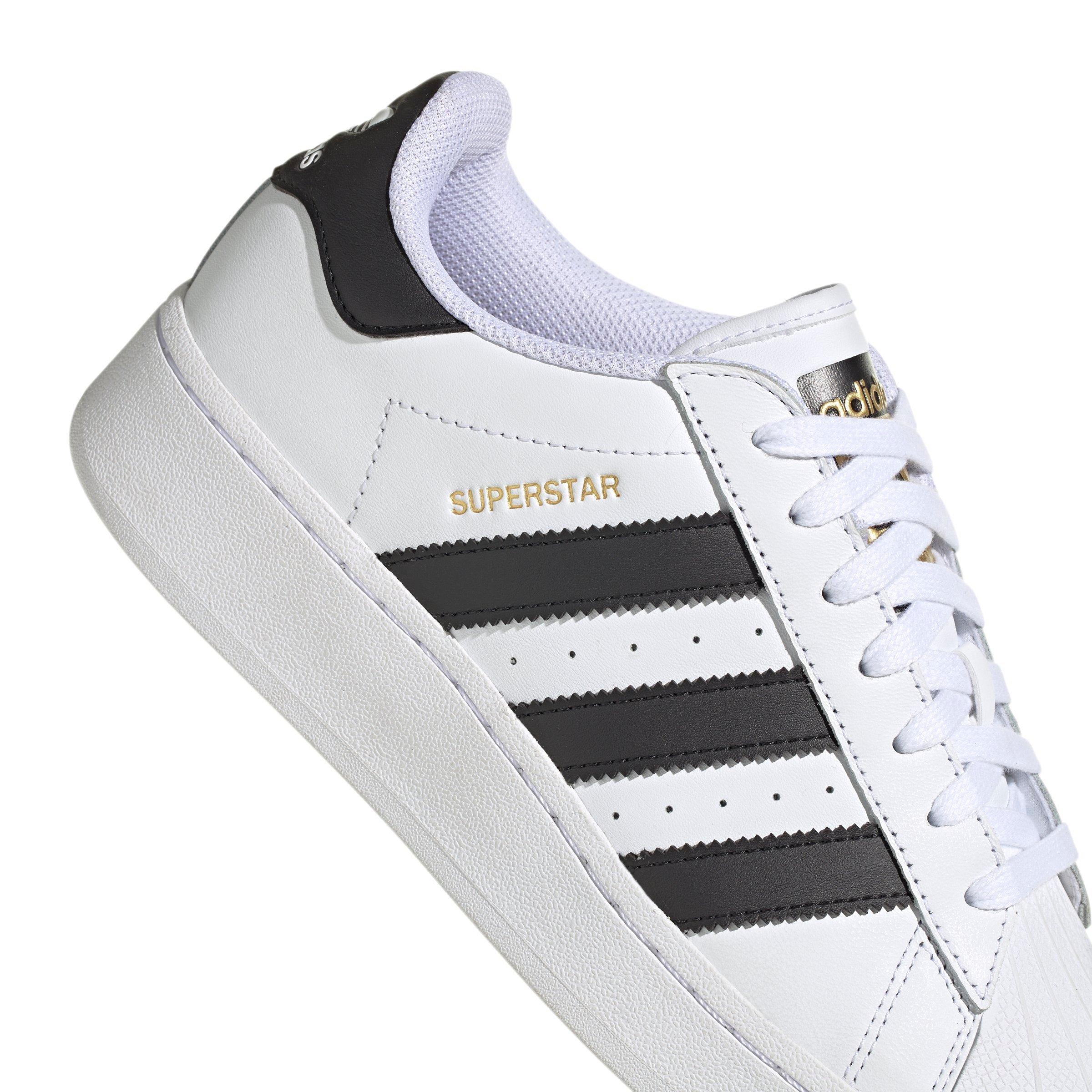 adidas Originals Superstar XLG "Ftwr White/Core Black/Gold Metallic" Unisex Shoe - WHITE/BLACK/GOLD Thumbnail View 6
