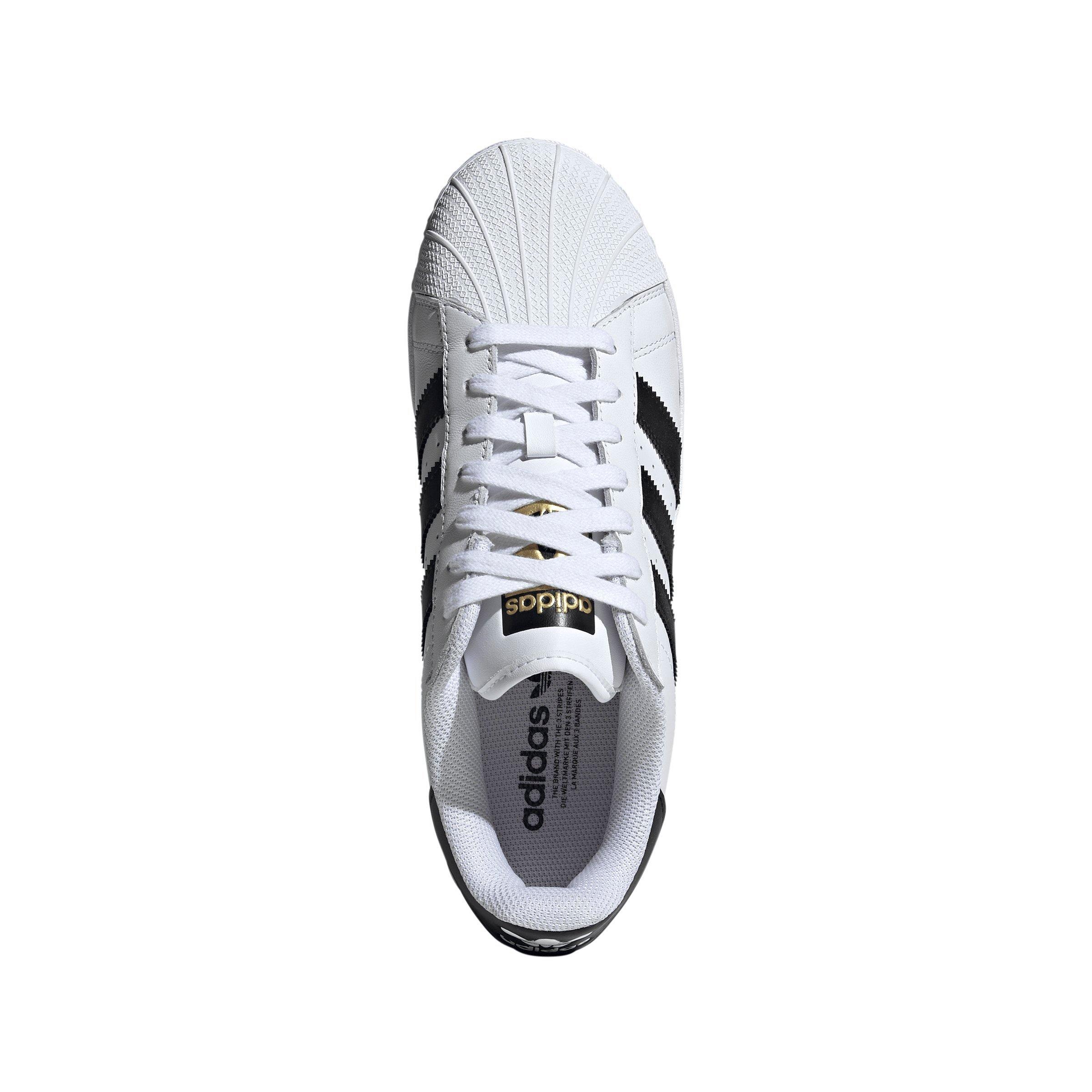 adidas Originals Superstar XLG "Ftwr White/Core Black/Gold Metallic" Unisex Shoe - WHITE/BLACK/GOLD Thumbnail View 7