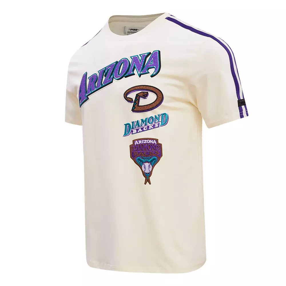 Pro Standard Men's MLB Arizona Diamondbacks Retro Classic Striped Top - PURPLE