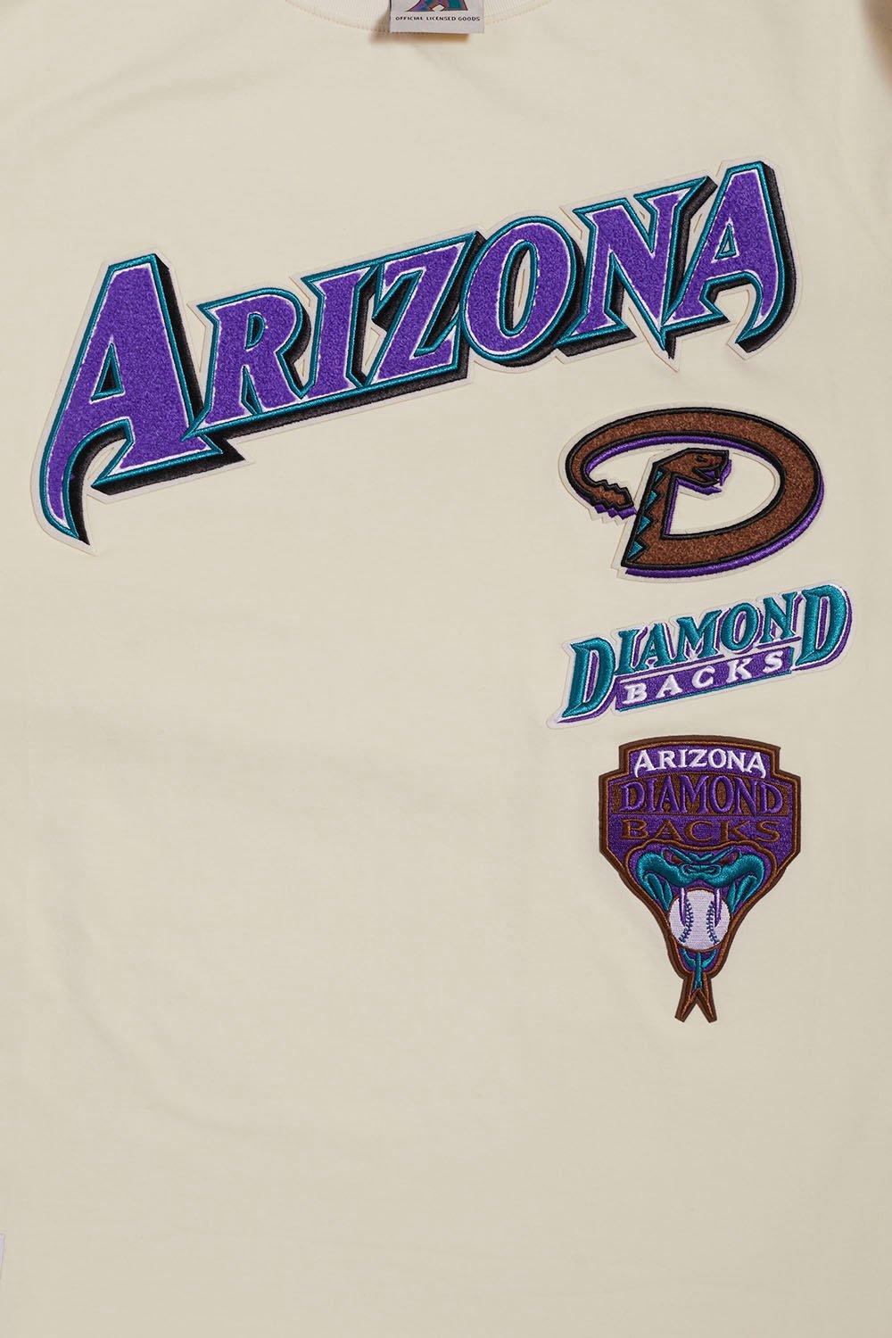Pro Standard Men's MLB Arizona Diamondbacks Retro Classic Striped Top - PURPLE Thumbnail View 5