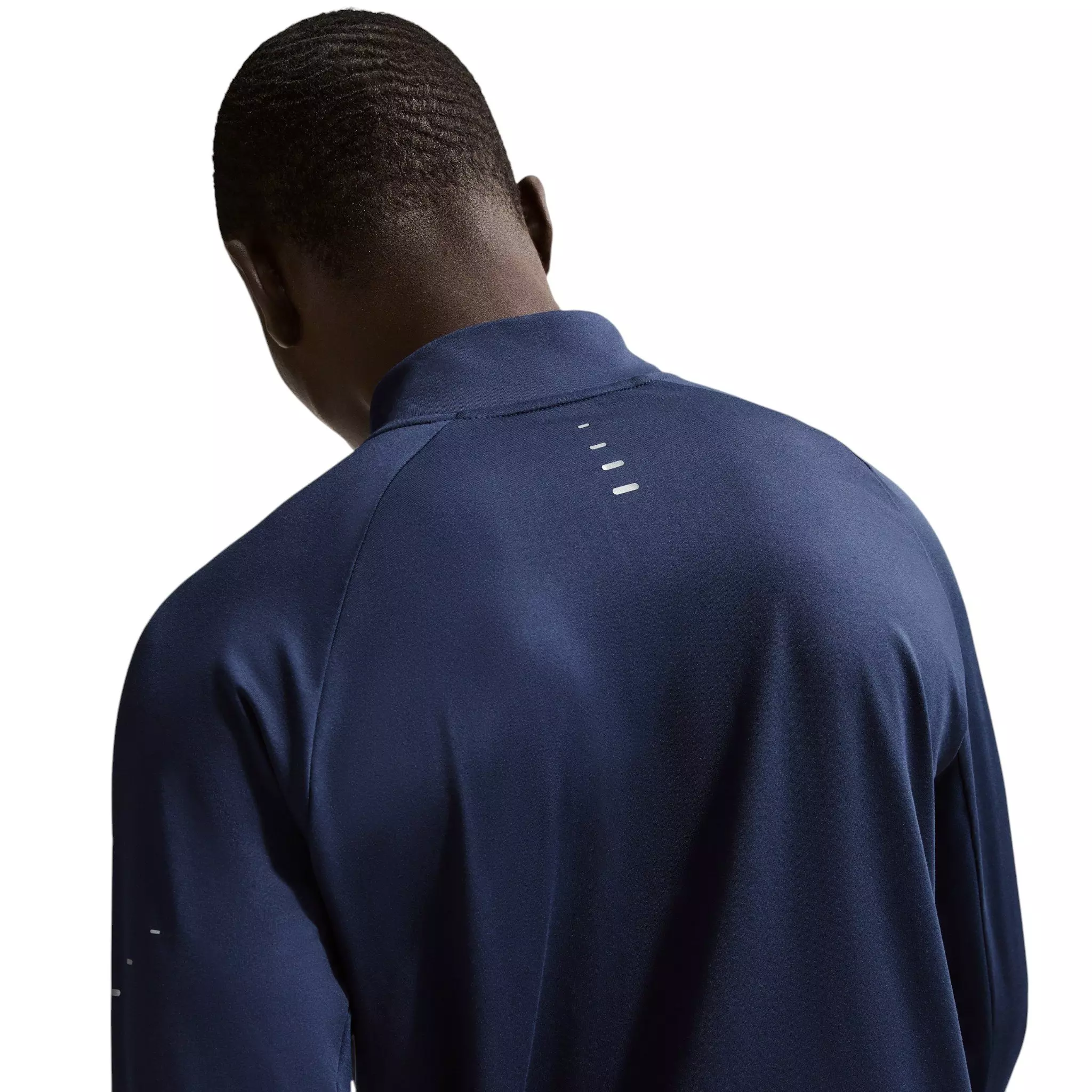 Nike Men's Stride Dri-FIT 1/2 Zip Running Mid Layer - Navy - NAVY
