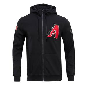 Pro Standard Men's MLB Arizona Diamondbacks Classic Chenille Full Zip Hooded Jacket