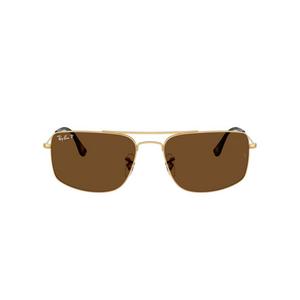 Ray-Ban Explorer III Brown Polarized Sunglasses &ndash; Polished Arista Gold