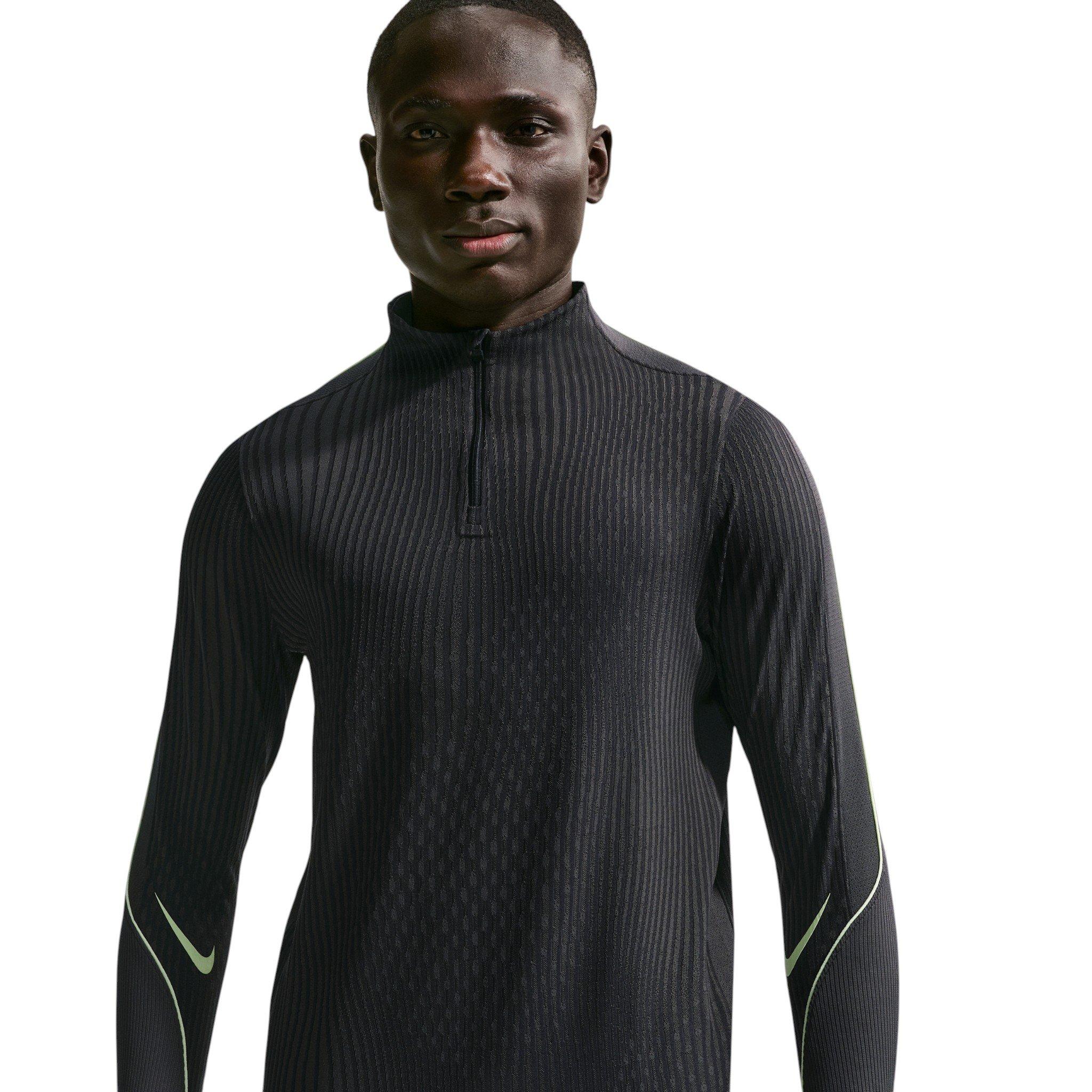 Nike Men's Strike Elite Dri-FIT ADV Soccer Drill Top - Dark Grey - DARK GREY
