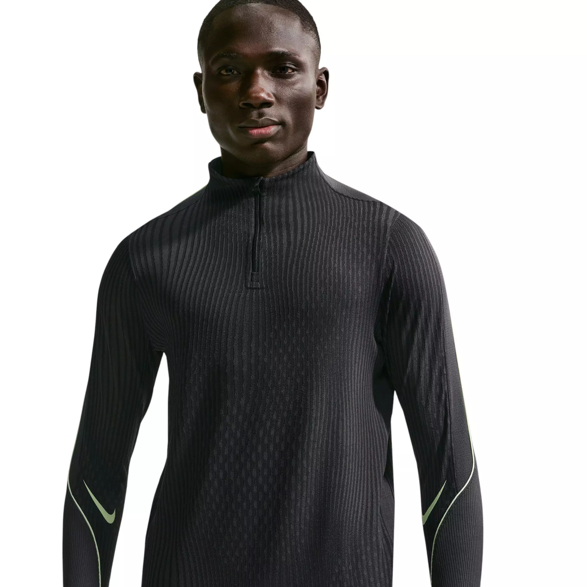 Nike Men's Strike Elite Dri-FIT ADV Soccer Drill Top - Dark Grey - DARK GREY