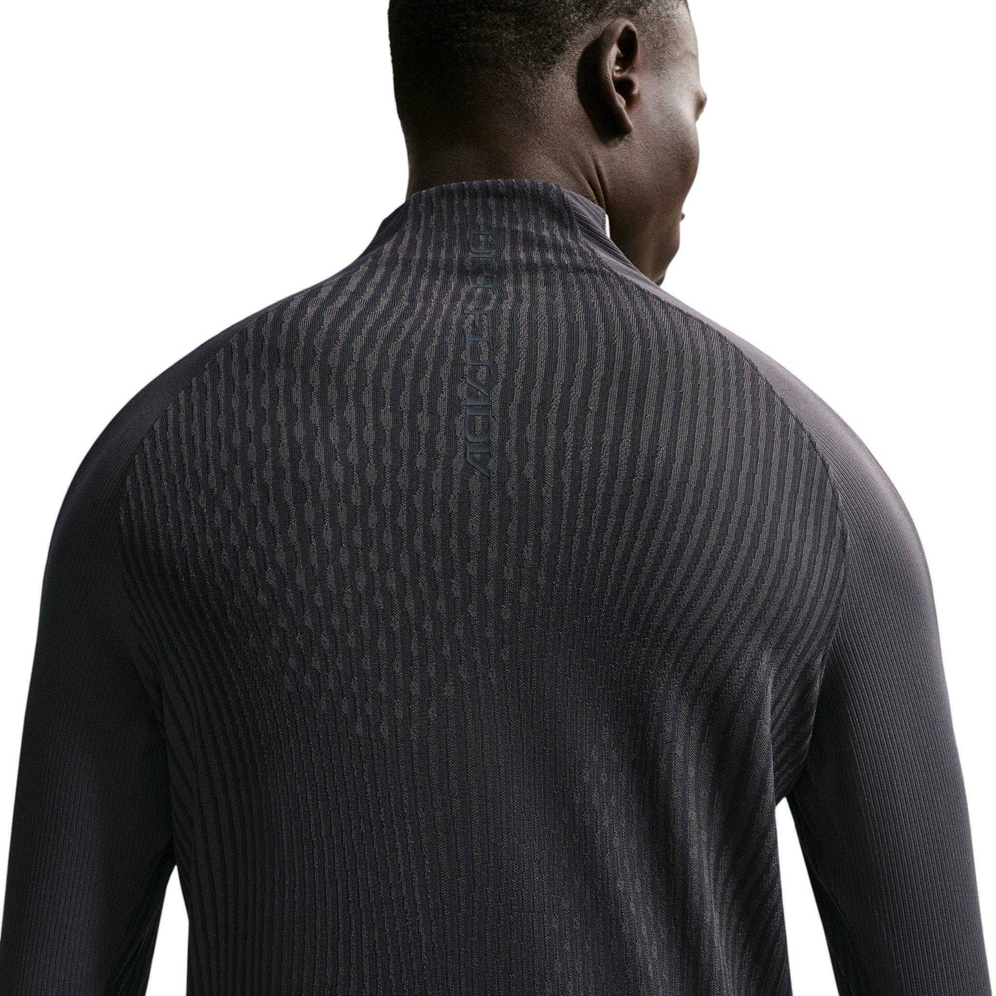 Nike Men's Strike Elite Dri-FIT ADV Soccer Drill Top - Dark Grey - DARK GREY