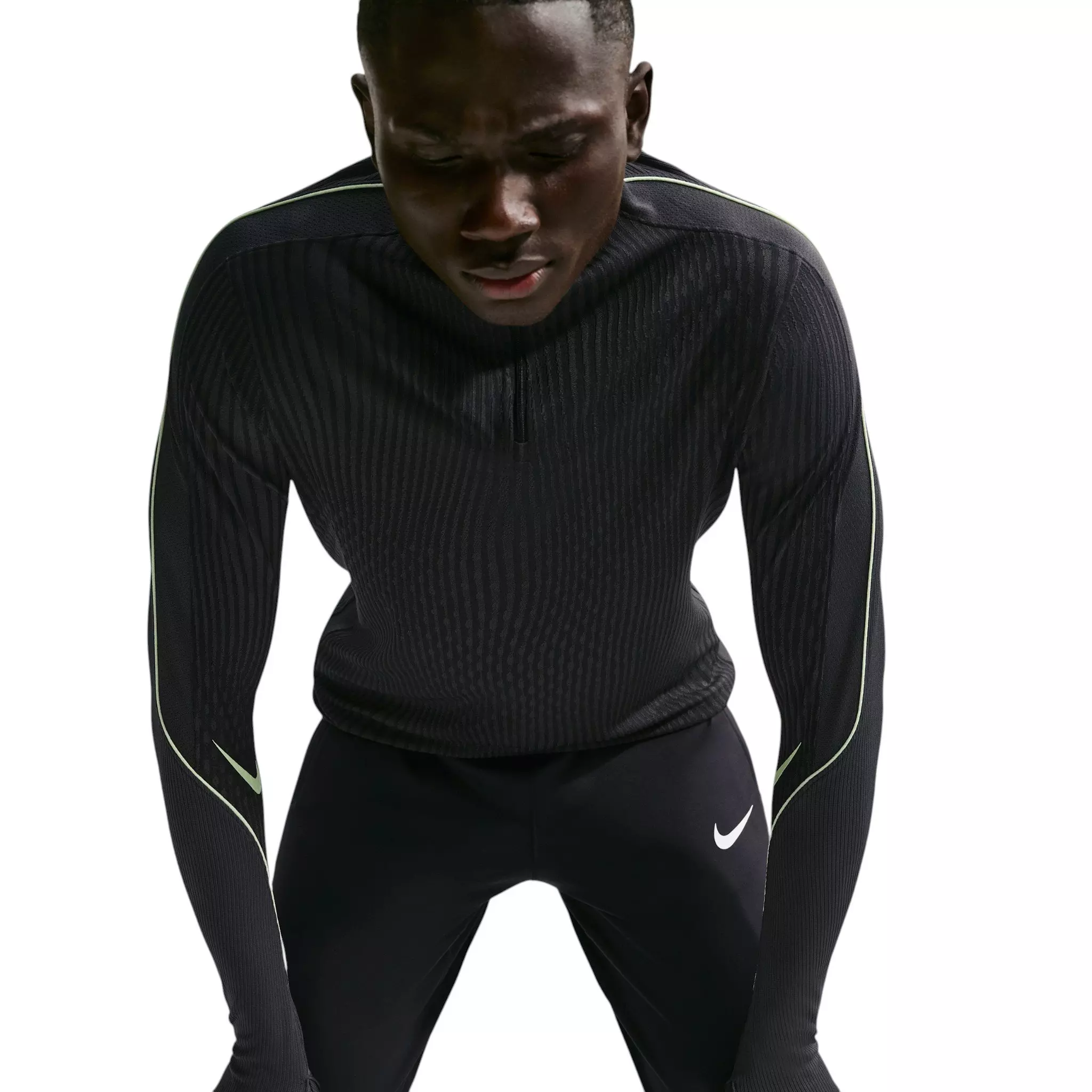 Nike Men's Strike Elite Dri-FIT ADV Soccer Drill Top - Dark Grey - DARK GREY