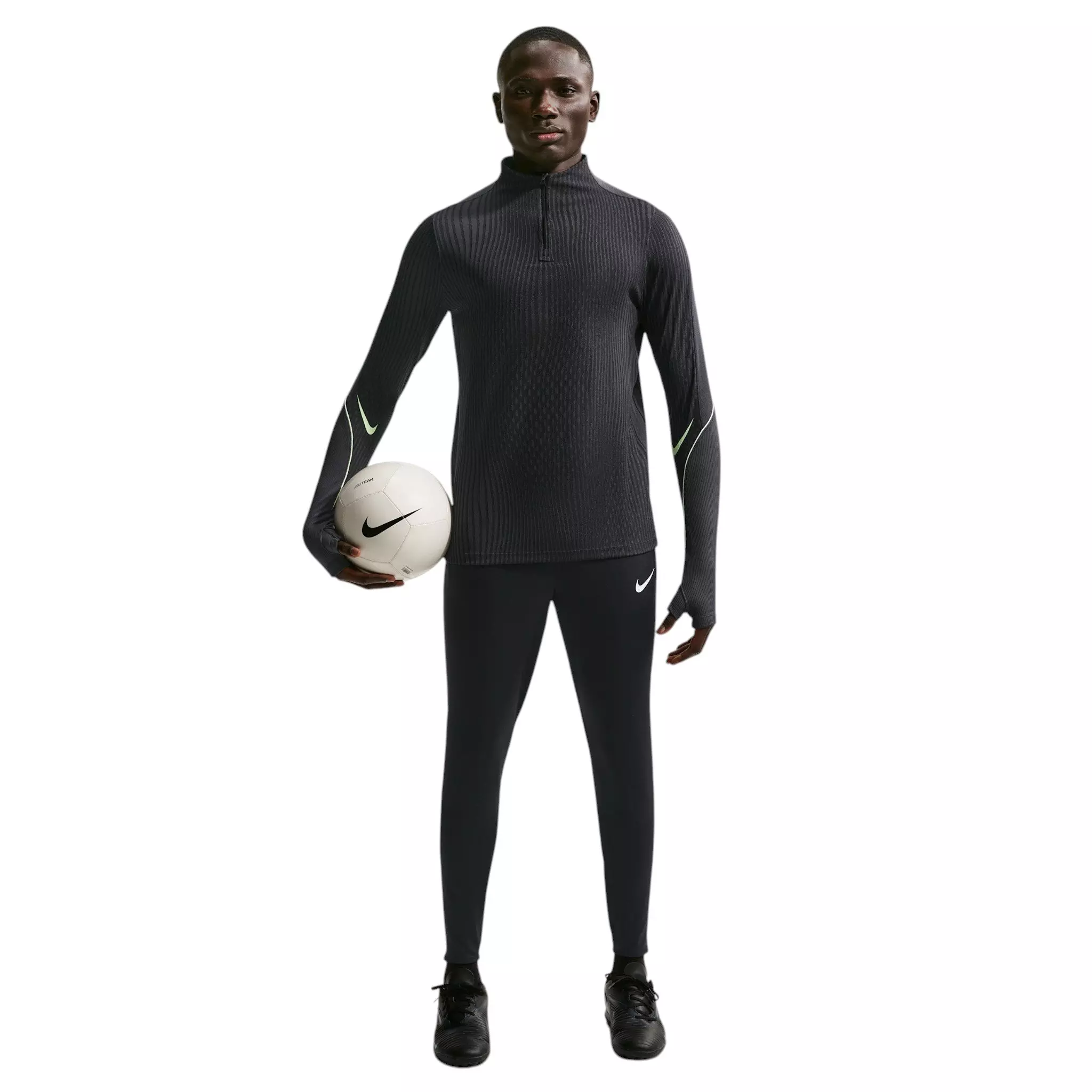 Nike Men's Strike Elite Dri-FIT ADV Soccer Drill Top - Dark Grey - DARK GREY