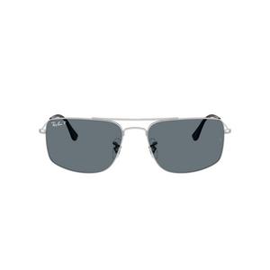 Ray-Ban Explorer III Dark Blue Polar Sunglasses &ndash; Polished Silver