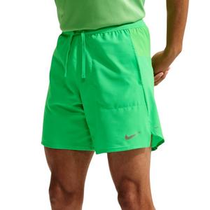 Nike Men's Stride Dri-FIT 7" 2-in-1 Running Shorts - Green - GREEN