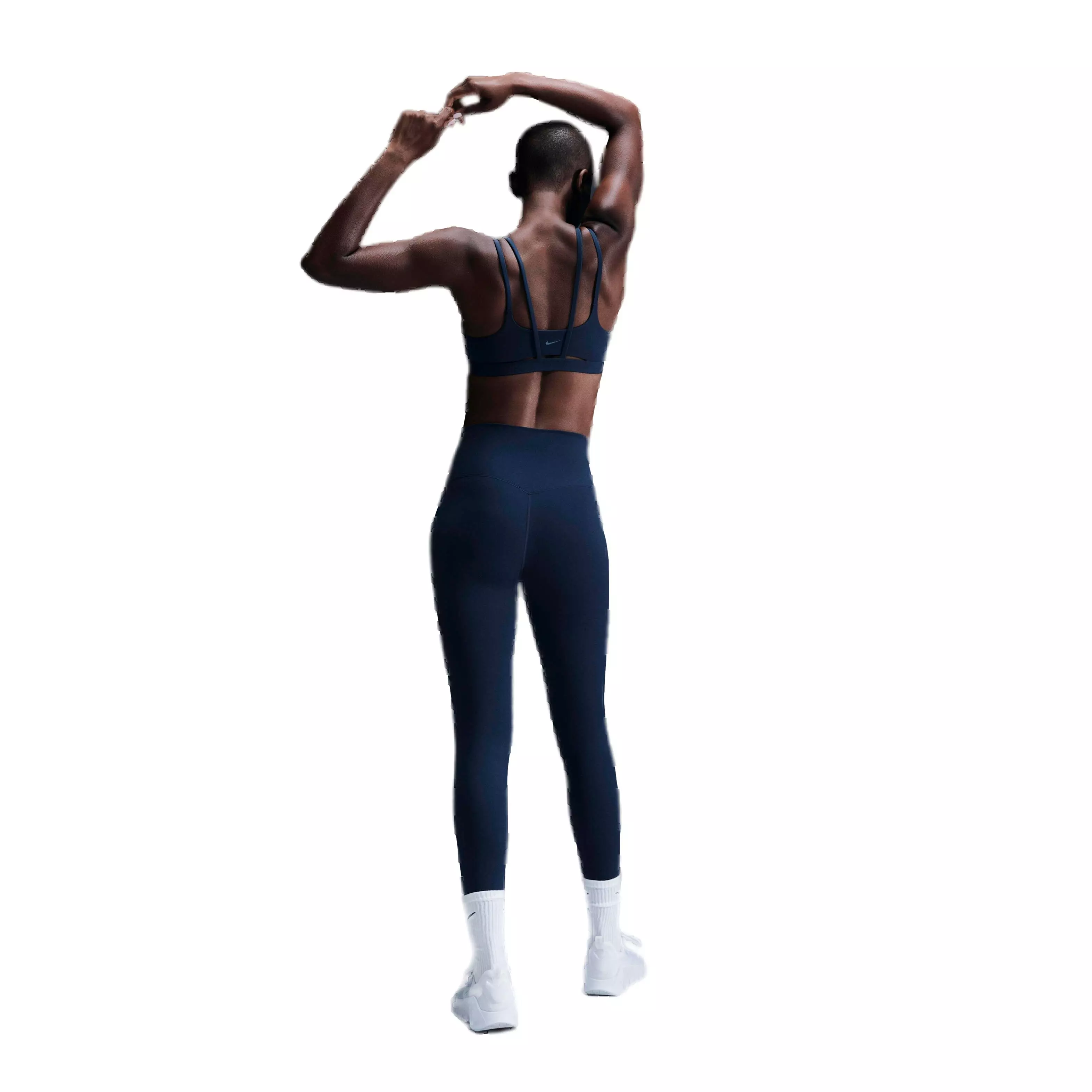 Nike Women's Zenvy Strappy Light-Support Padded Sports Bra - NAVY