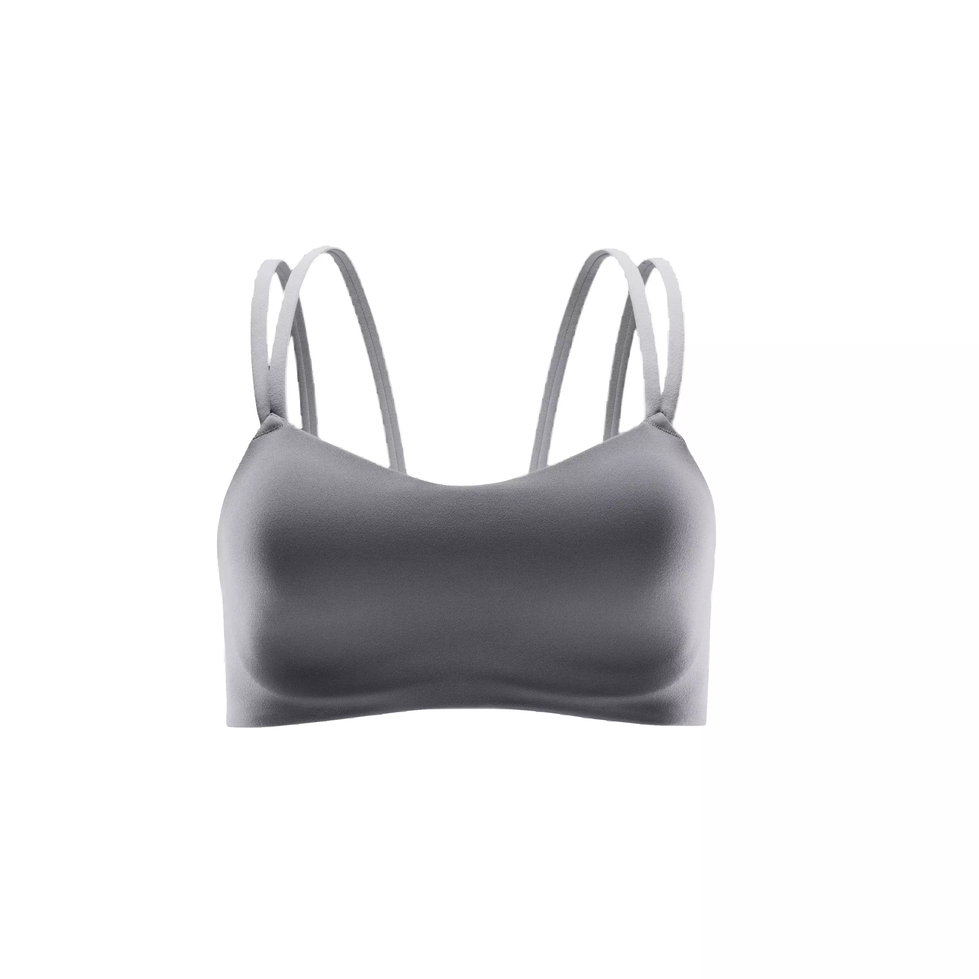 Nike Women's Zenvy Strappy Light-Support Padded Sports Bra - LT ARMY GREEN