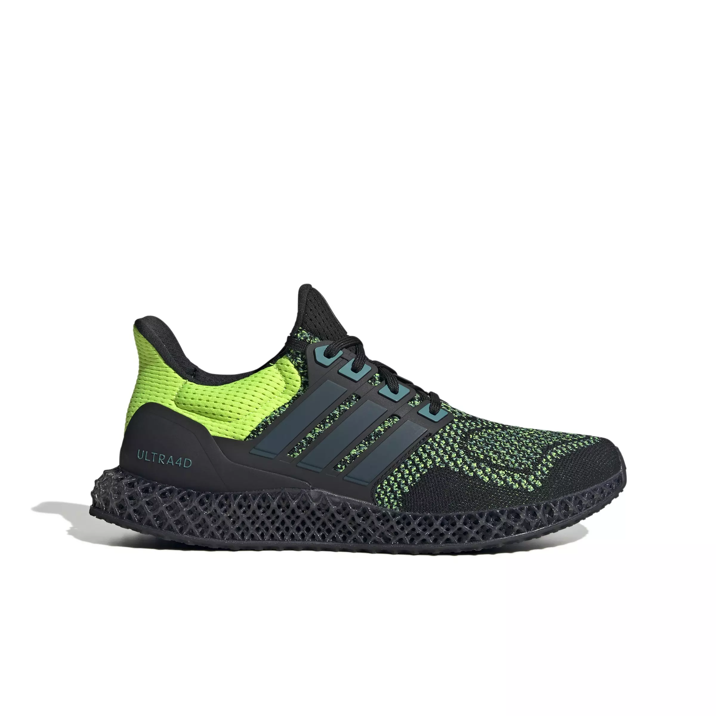 adidas Ultra 4D "Core Black/Arcngt/Luclem" Unisex Running Shoe - BLACK/ARCNGT/LUCLEM