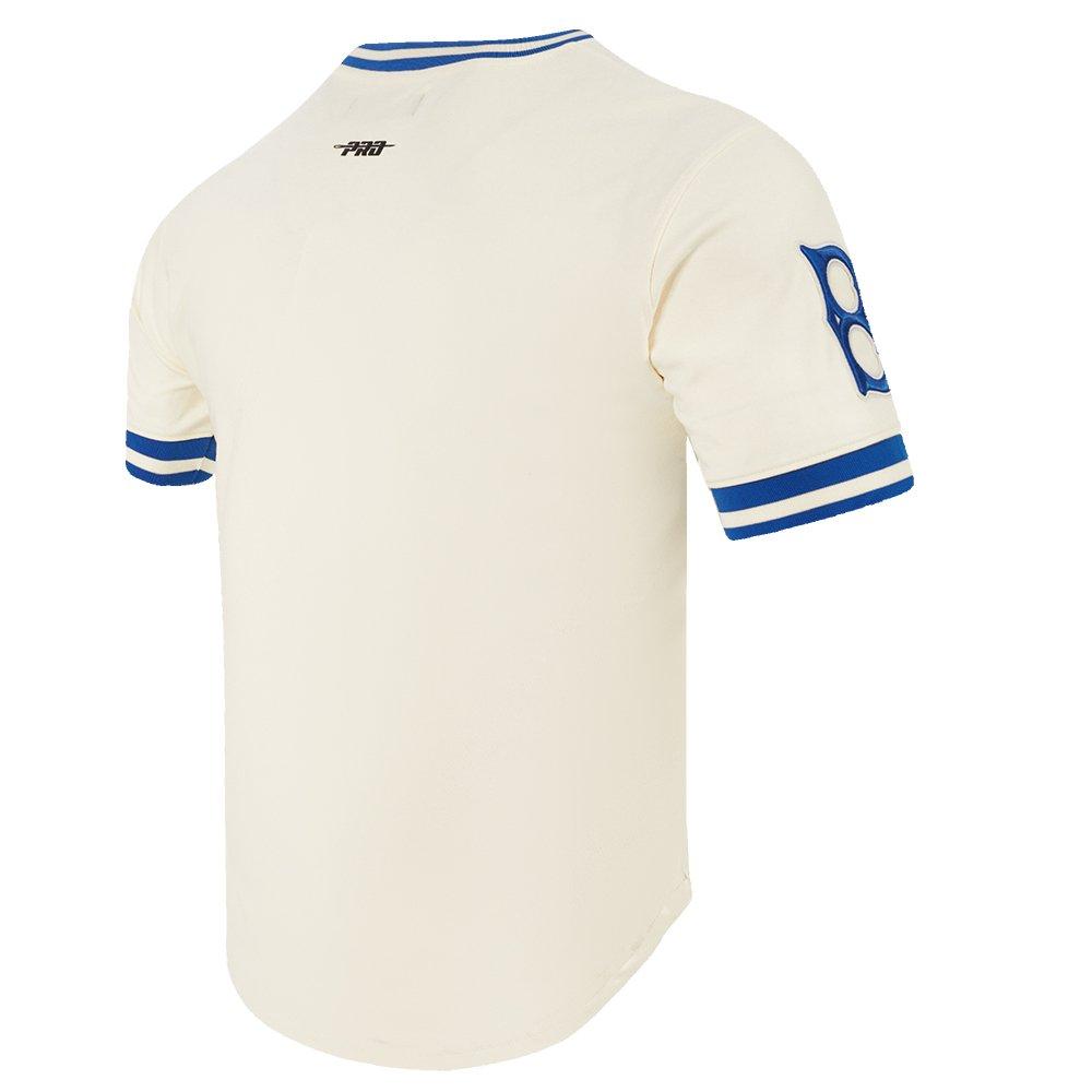 Pro Standard Men's MLB Brooklyn Dodgers Retro Classic Top - EGGSHELL Thumbnail View 4