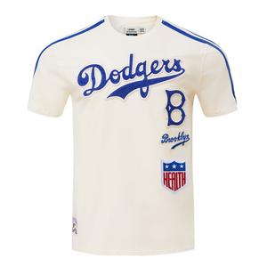Pro Standard Men's MLB Brooklyn Dodgers Retro Classic Striped Top