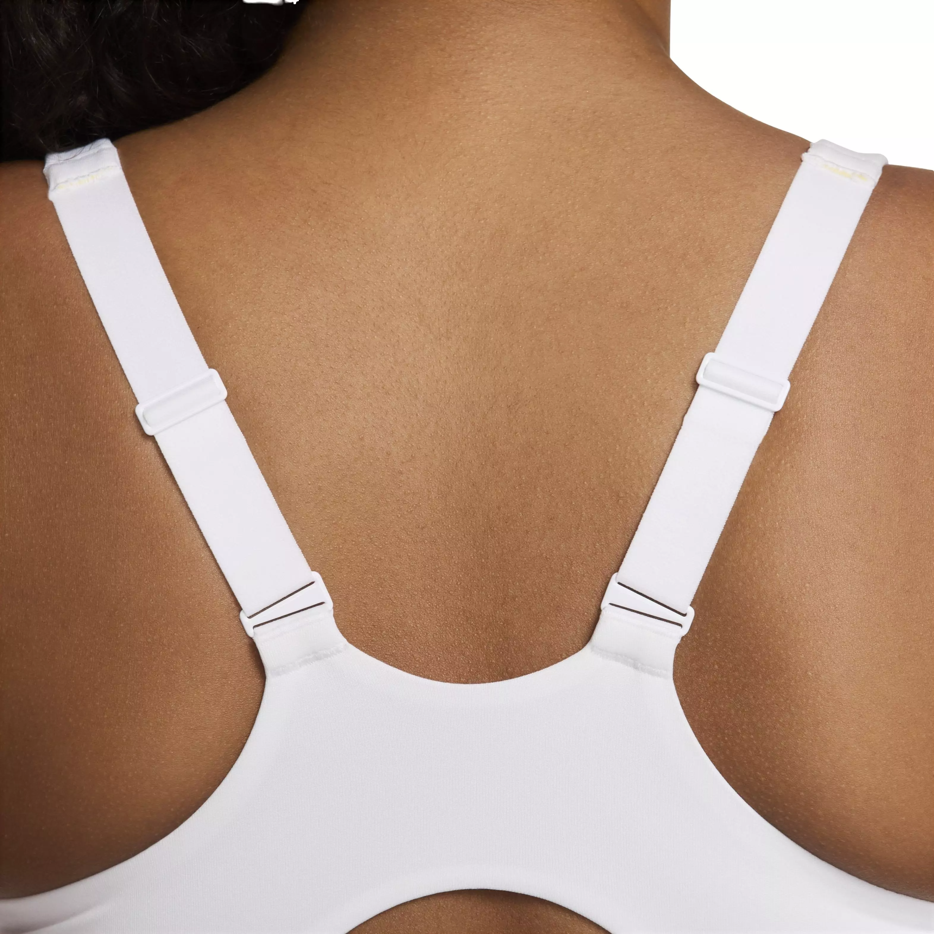 Nike Women's Dri-FIT Indy High Support Sports Bra - WHITE