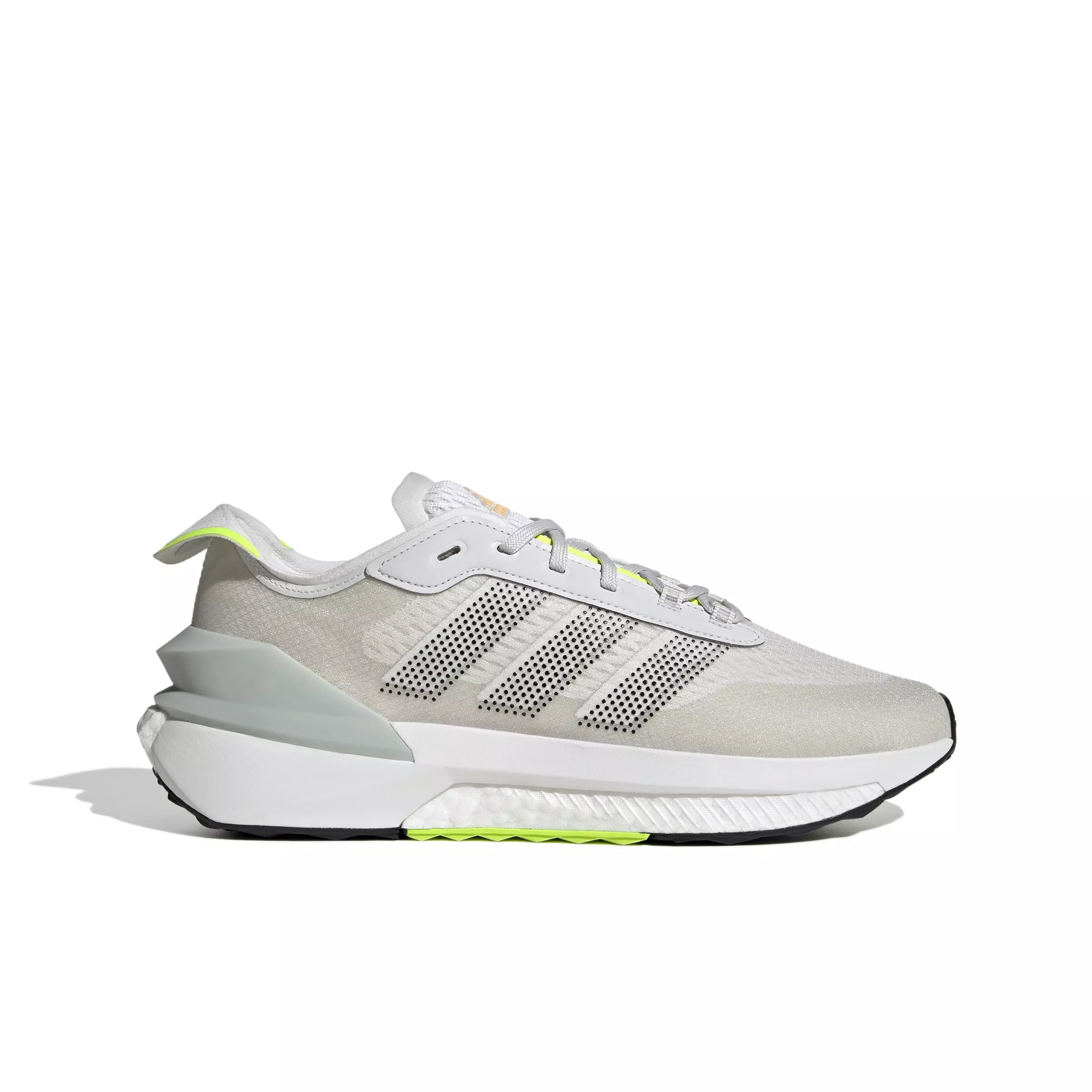adidas Avryn "Crystal White/Crystal White/Luclem" Unisex Running Shoe - WHITE/WHITE/LUCLEM