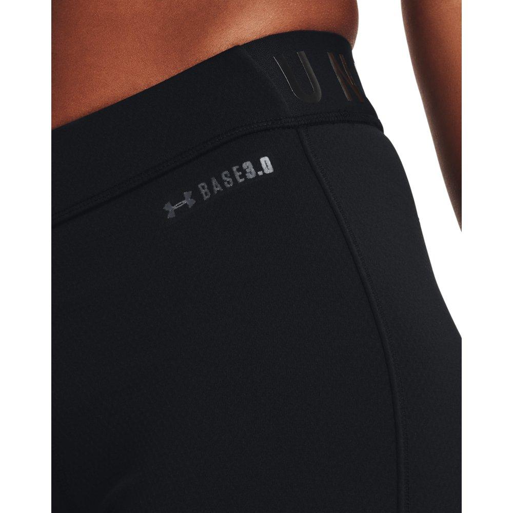 Under Armour Women's ColdGear&reg; Base 3.0 Leggings - BLACK Thumbnail View 4