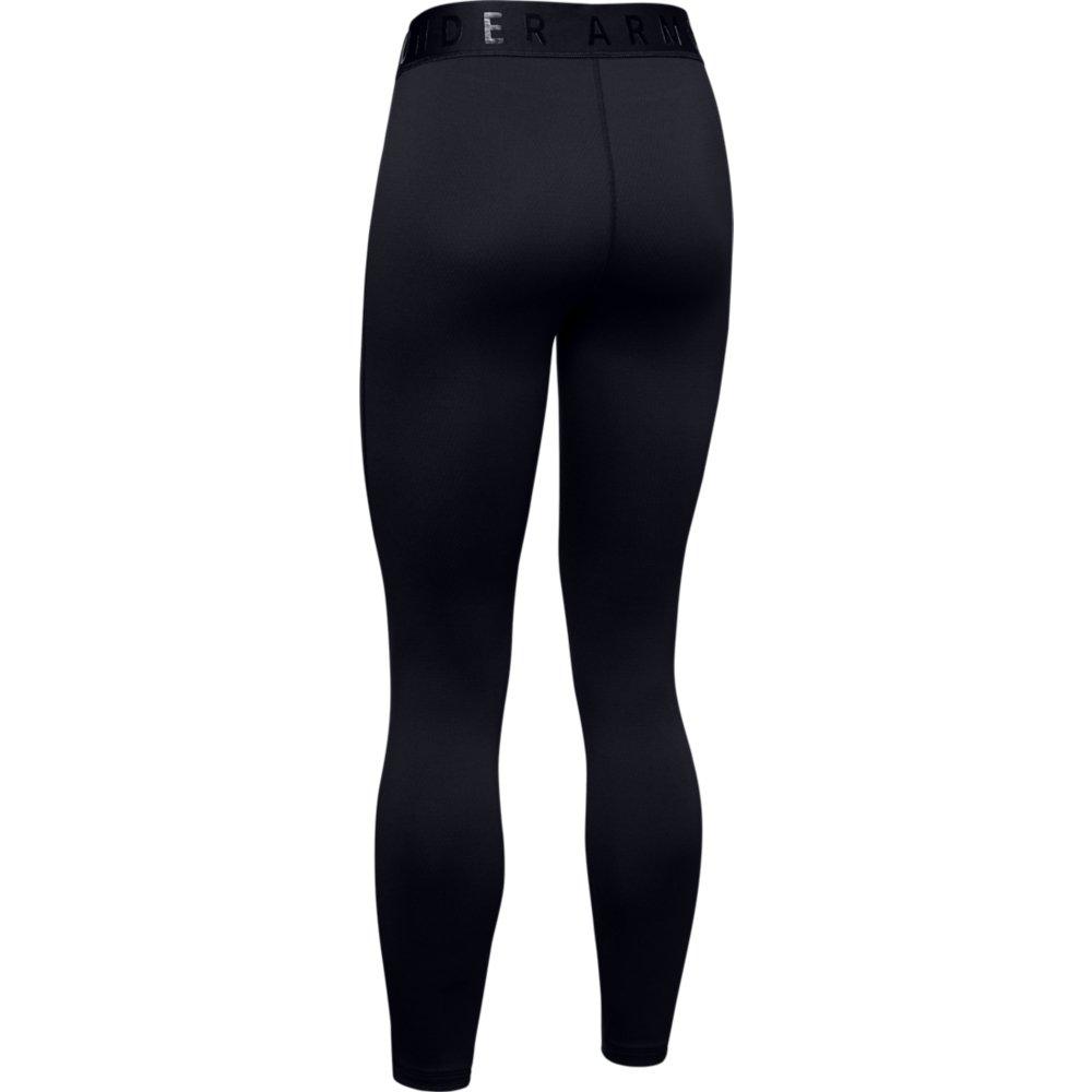 Under Armour Women's ColdGear&reg; Base 3.0 Leggings - BLACK Thumbnail View 6