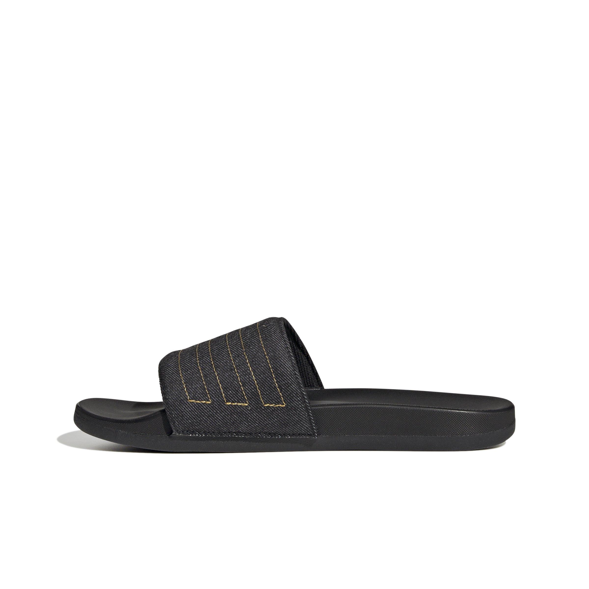 Adidas best sale fuzzy slides