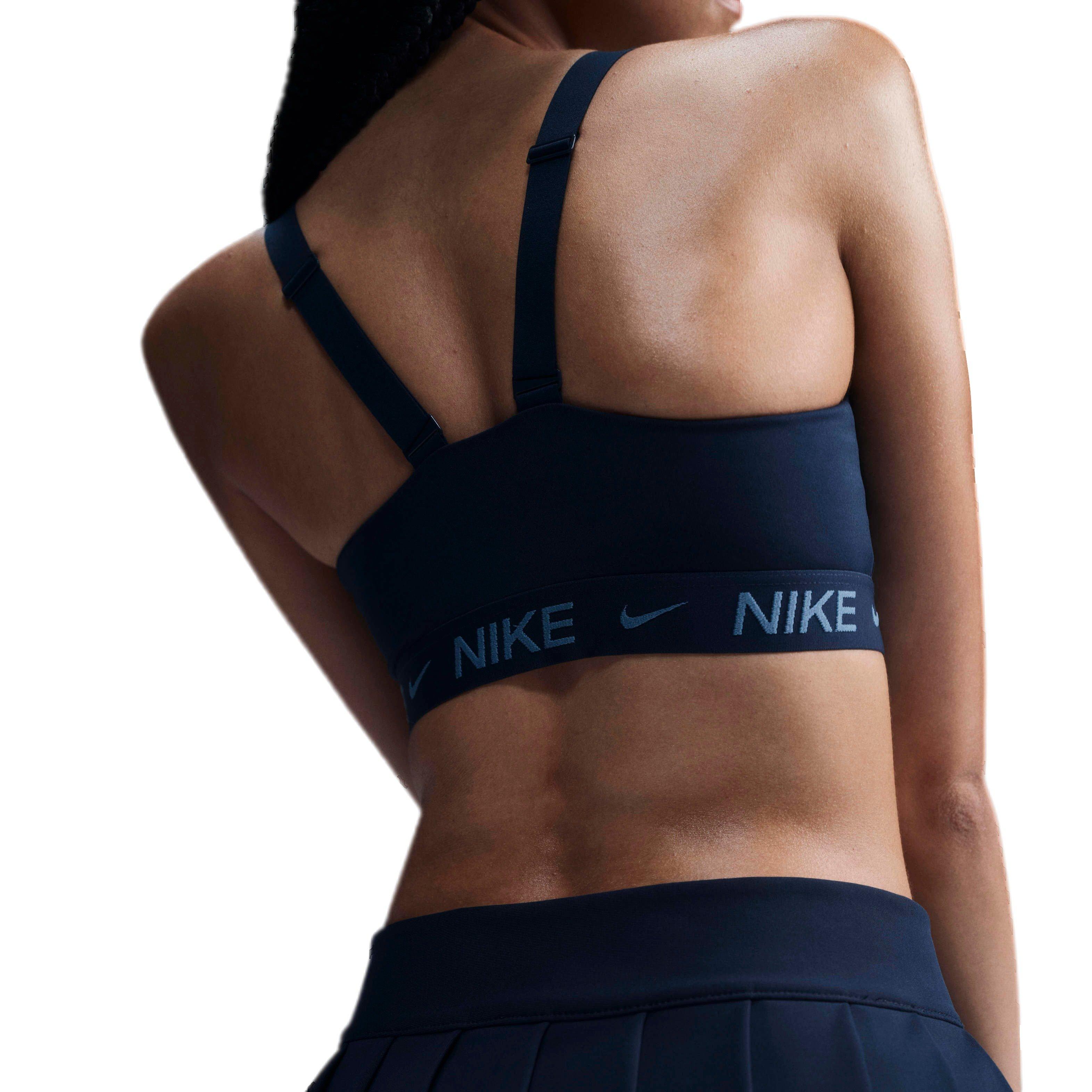 Nike Women's Indy Medium Support Padded Adjustable Sports Bra - NAVY Thumbnail View 2