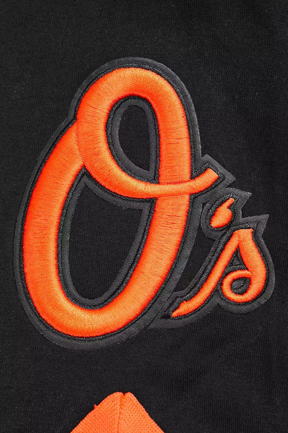 Pro Standard Men's MLB Baltimore Orioles Classic Warm Up Jacket - Black/Orange - BLACK/ORANGE