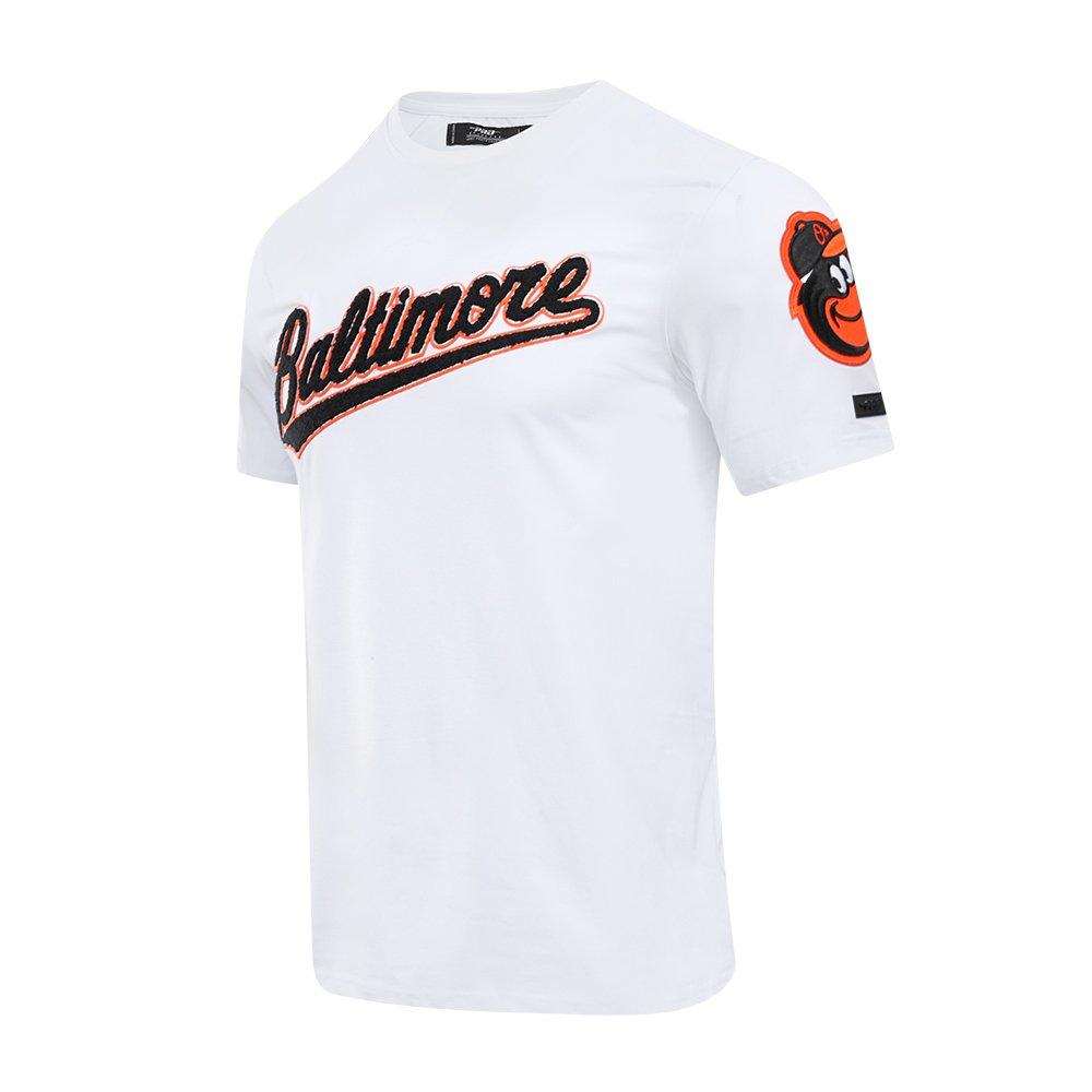 Pro Standard Men's MLB Baltimore Orioles Classic Chenille Top - WHITE Thumbnail View 3