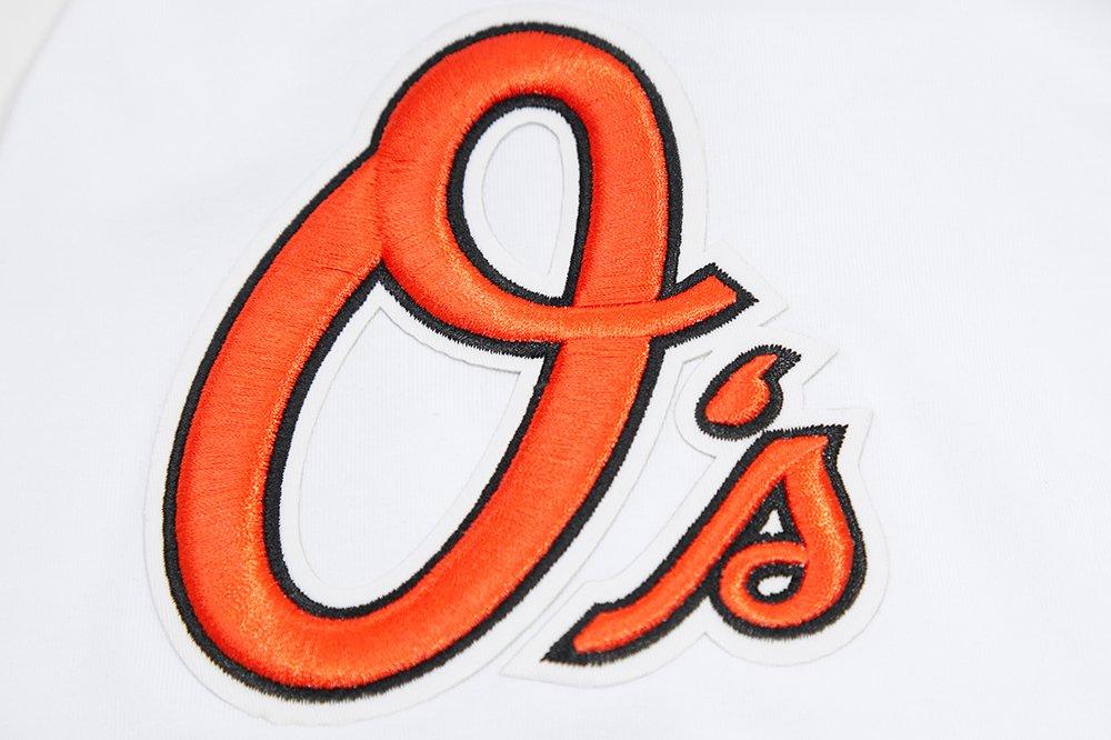 Pro Standard Men's MLB Baltimore Orioles Classic Chenille Top - WHITE Thumbnail View 6