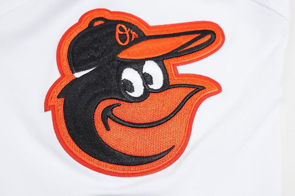 Pro Standard Men's MLB Baltimore Orioles Classic Chenille Top - WHITE Thumbnail View 7