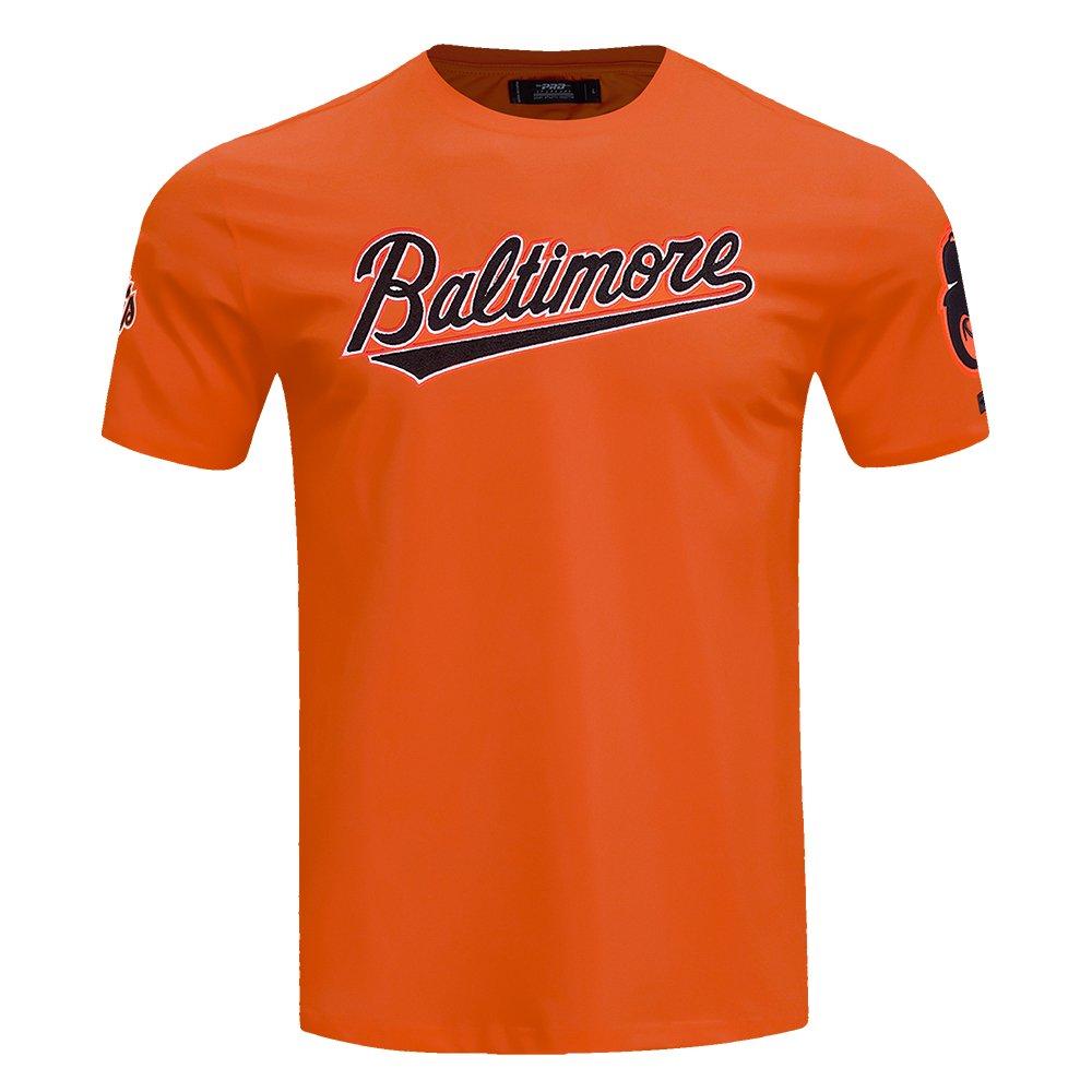 Pro Standard Men's MLB Baltimore Orioles Classic Chenille Top - ORANGE Thumbnail View 1