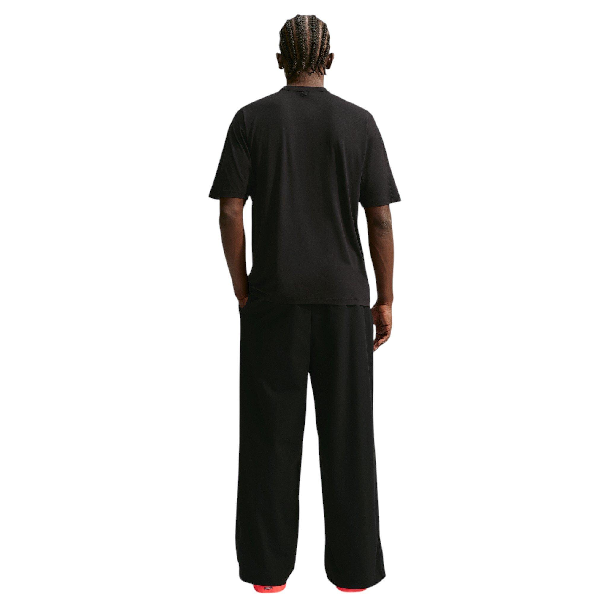 Nike Men's 24.7 ImpossiblySoft Light Dri-FIT Short Sleeve T-Shirt - Black - BLACK