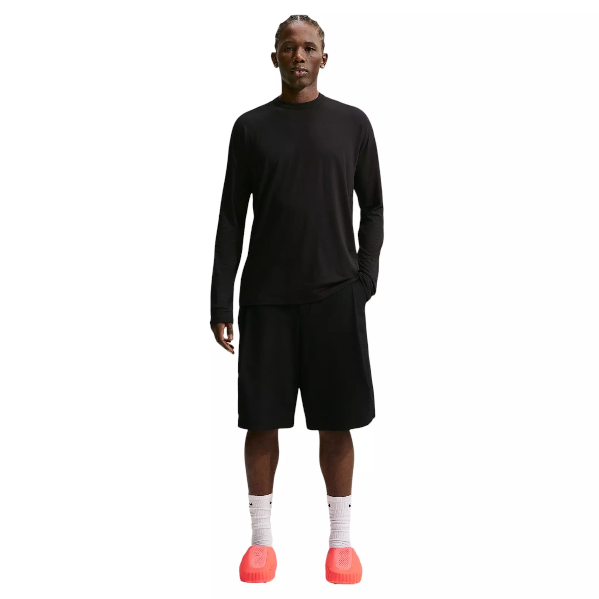Nike Men's 24.7 ImpossiblySoft Light Dri-FIT Long Sleeve Top - Black - BLACK