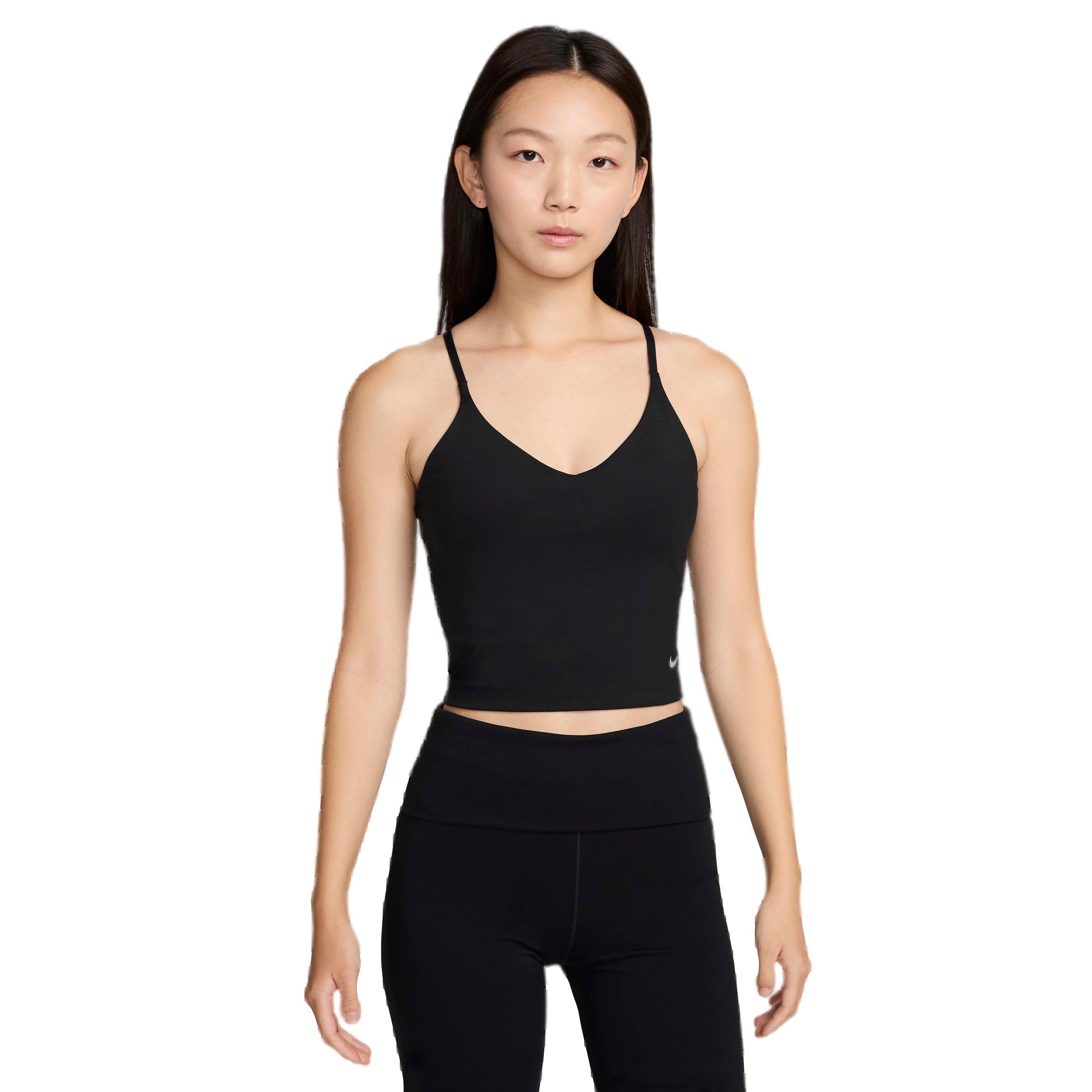 Nike Women's Indy Light-Support Padded Sports Bra Tank - BLACK Thumbnail View 1