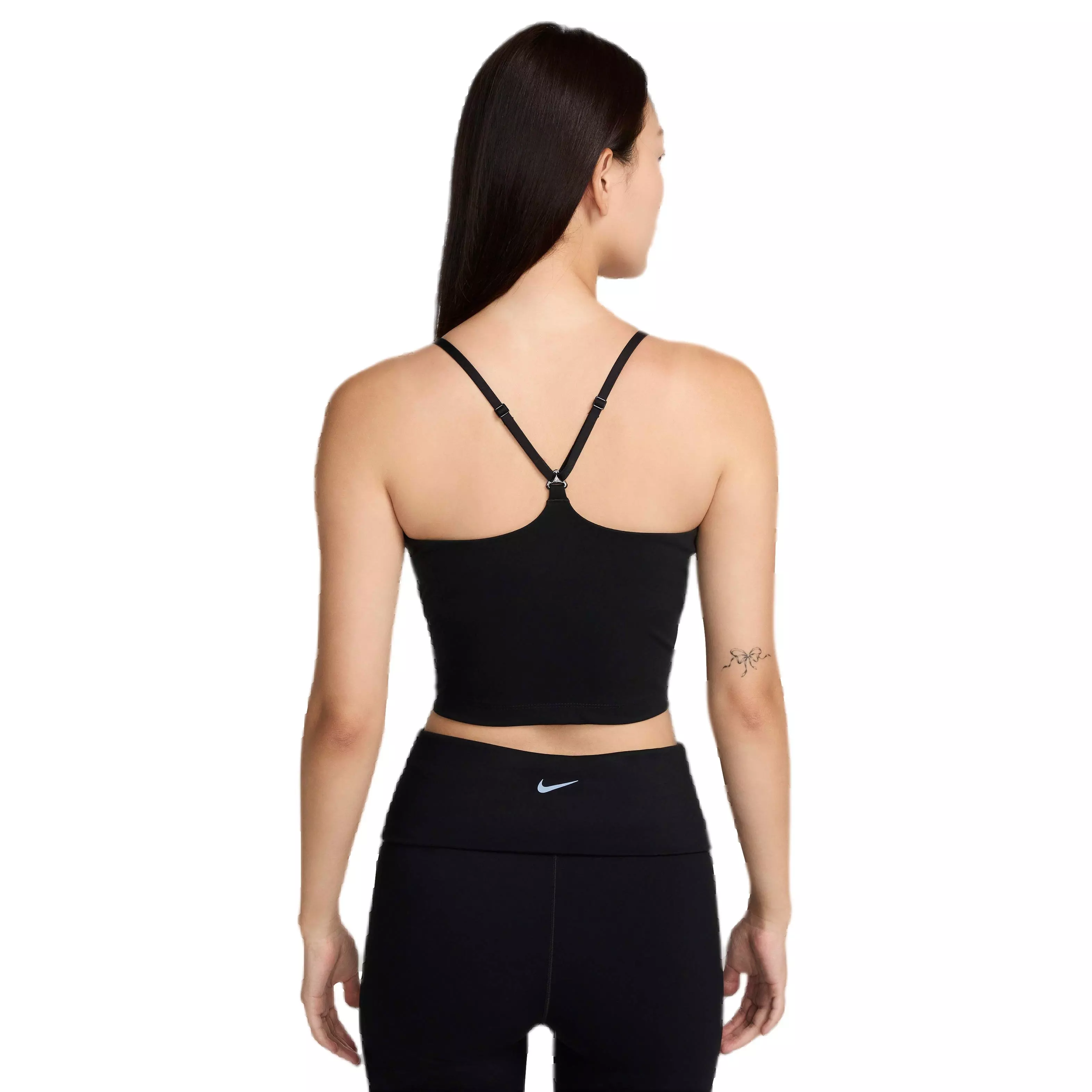 Nike Women's Indy Light-Support Padded Sports Bra Tank - BLACK