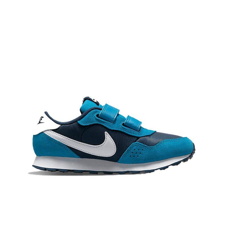 Nike MD Valiant "Midnight Navy/Imperial Blue/Melon Tint/White" Preschool Boys' Shoe - BLUE Thumbnail View 1