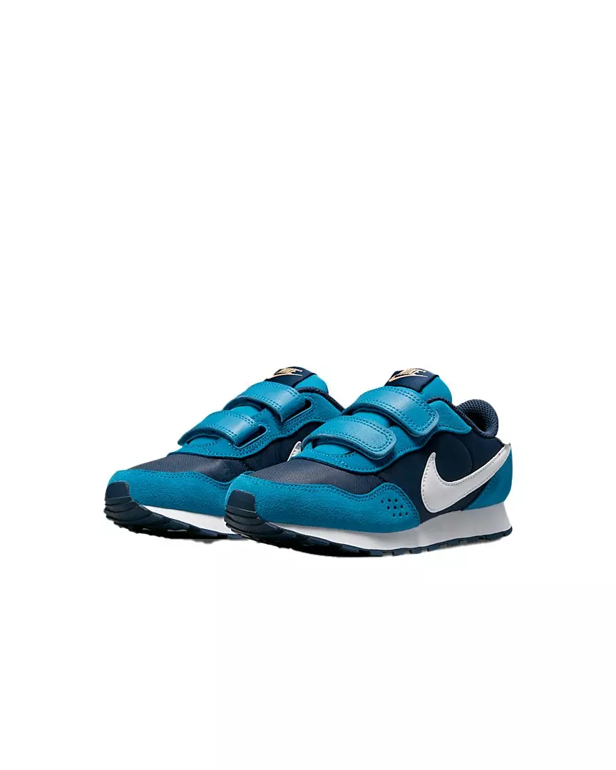 Nike MD Valiant "Midnight Navy/Imperial Blue/Melon Tint/White" Preschool Boys' Shoe - BLUE