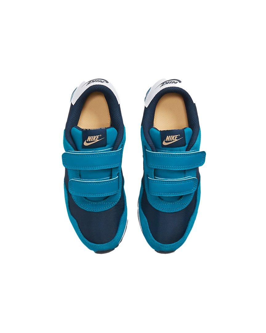 Nike MD Valiant "Midnight Navy/Imperial Blue/Melon Tint/White" Preschool Boys' Shoe - BLUE Thumbnail View 4