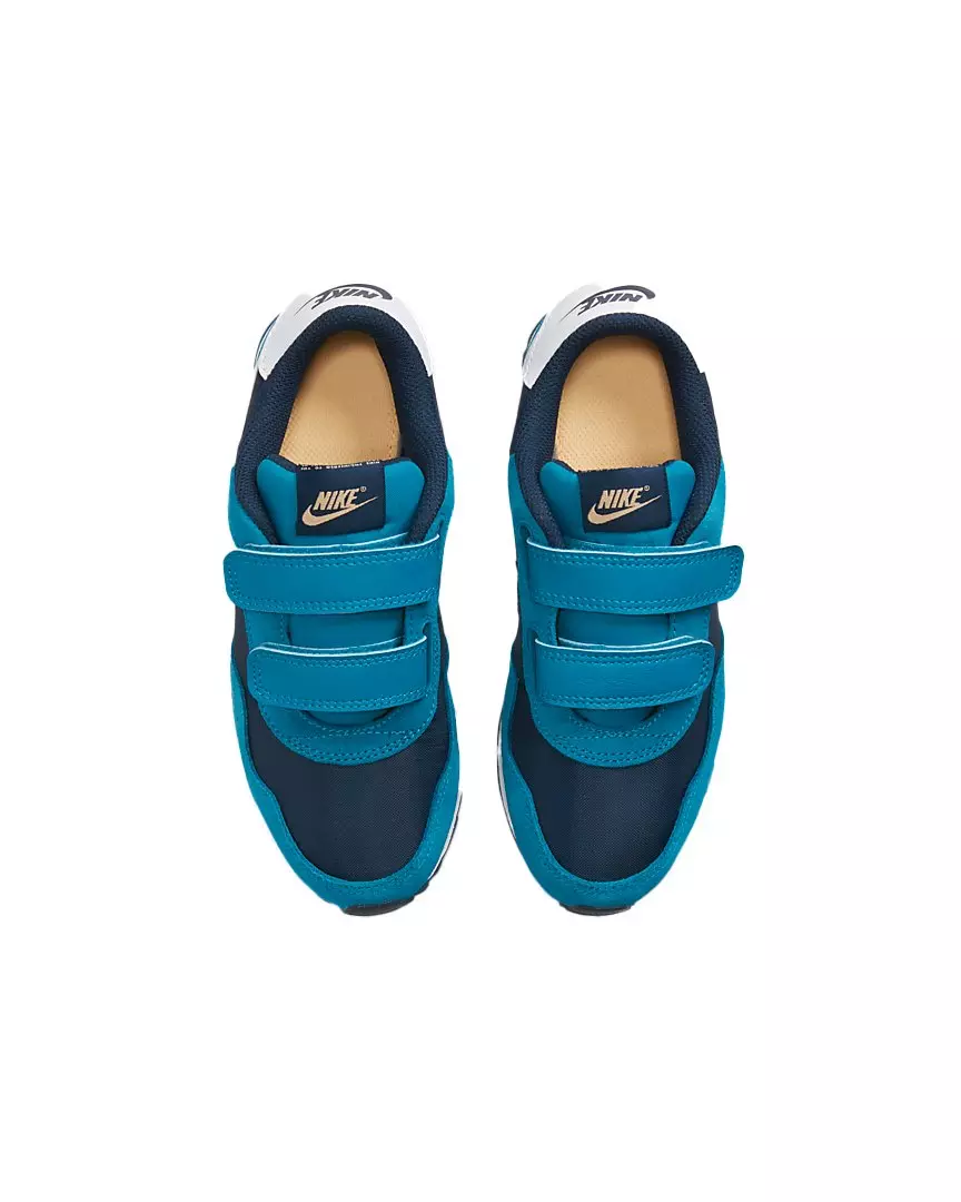 Nike MD Valiant "Midnight Navy/Imperial Blue/Melon Tint/White" Preschool Boys' Shoe - BLUE