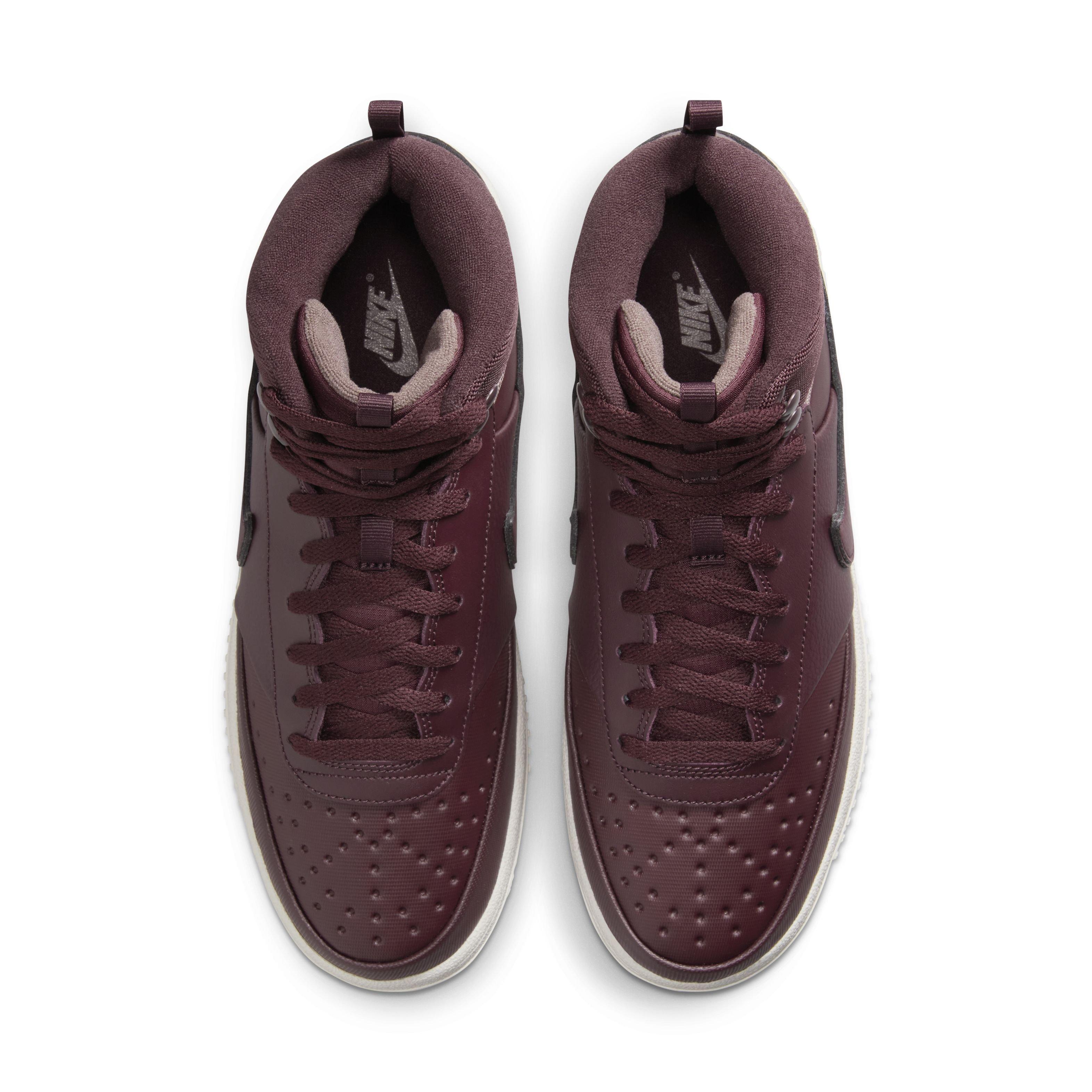 Nike air force 1 mid outlet burgundy