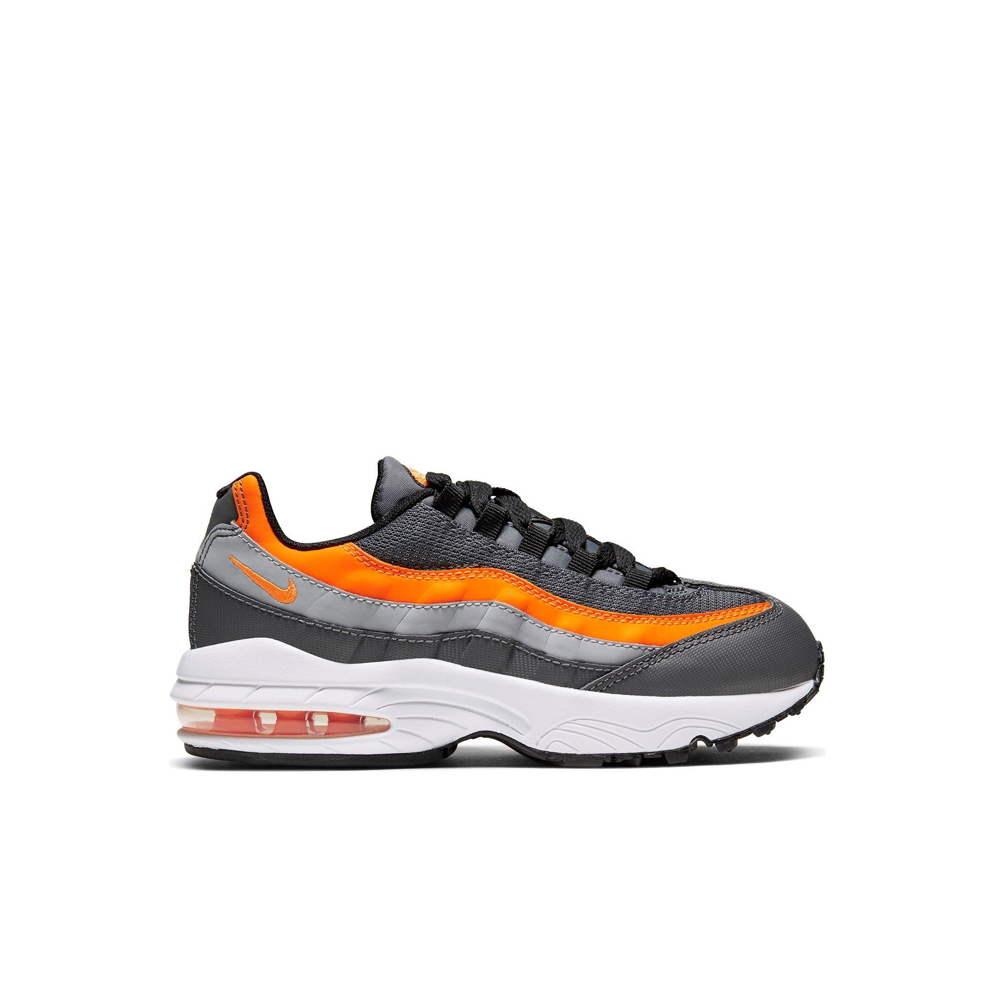 nike air max 95 cool grey total orange